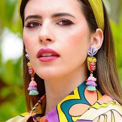 Totem Earrings by Laliblue by Quirks! at Shirley Shoppe