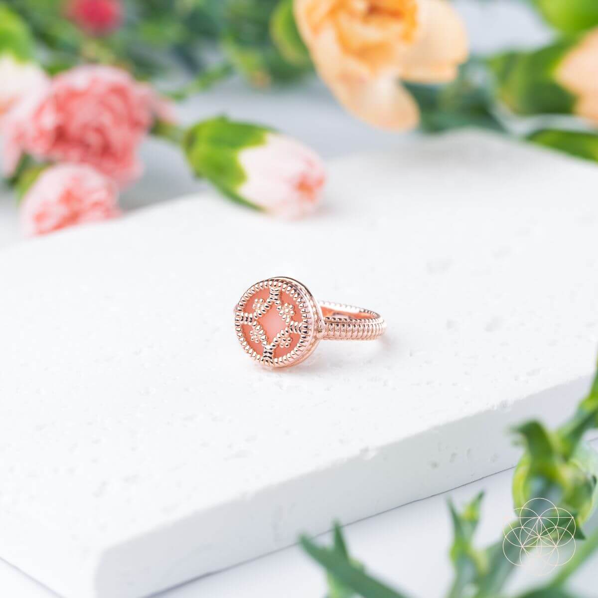 Totem of Abundance: Mayan Lamat Silver Ring of Miracles by Conscious Items at Shirley Shoppe