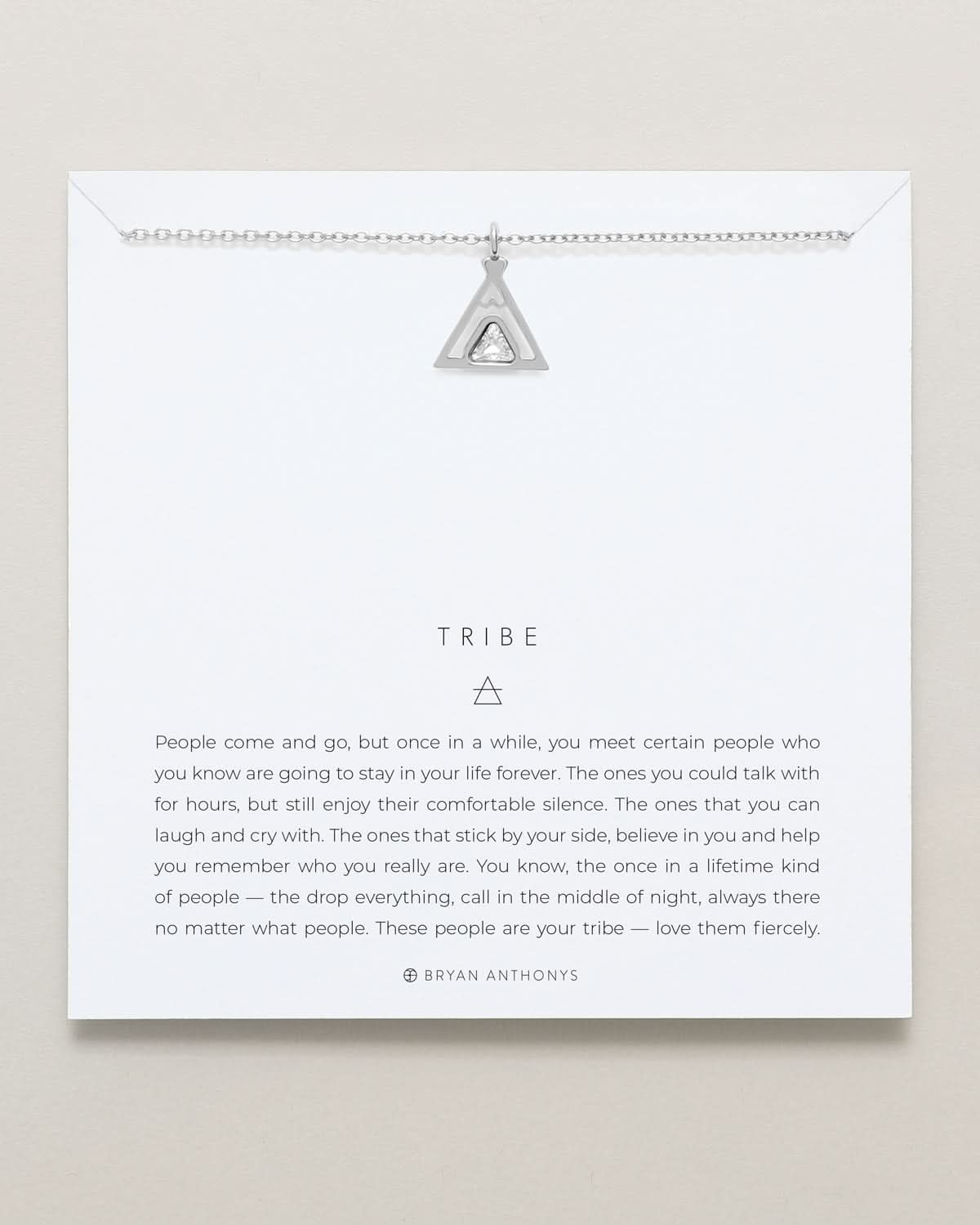 Tribe Friendship Necklace by Bryan Anthonys at Shirley Shoppe