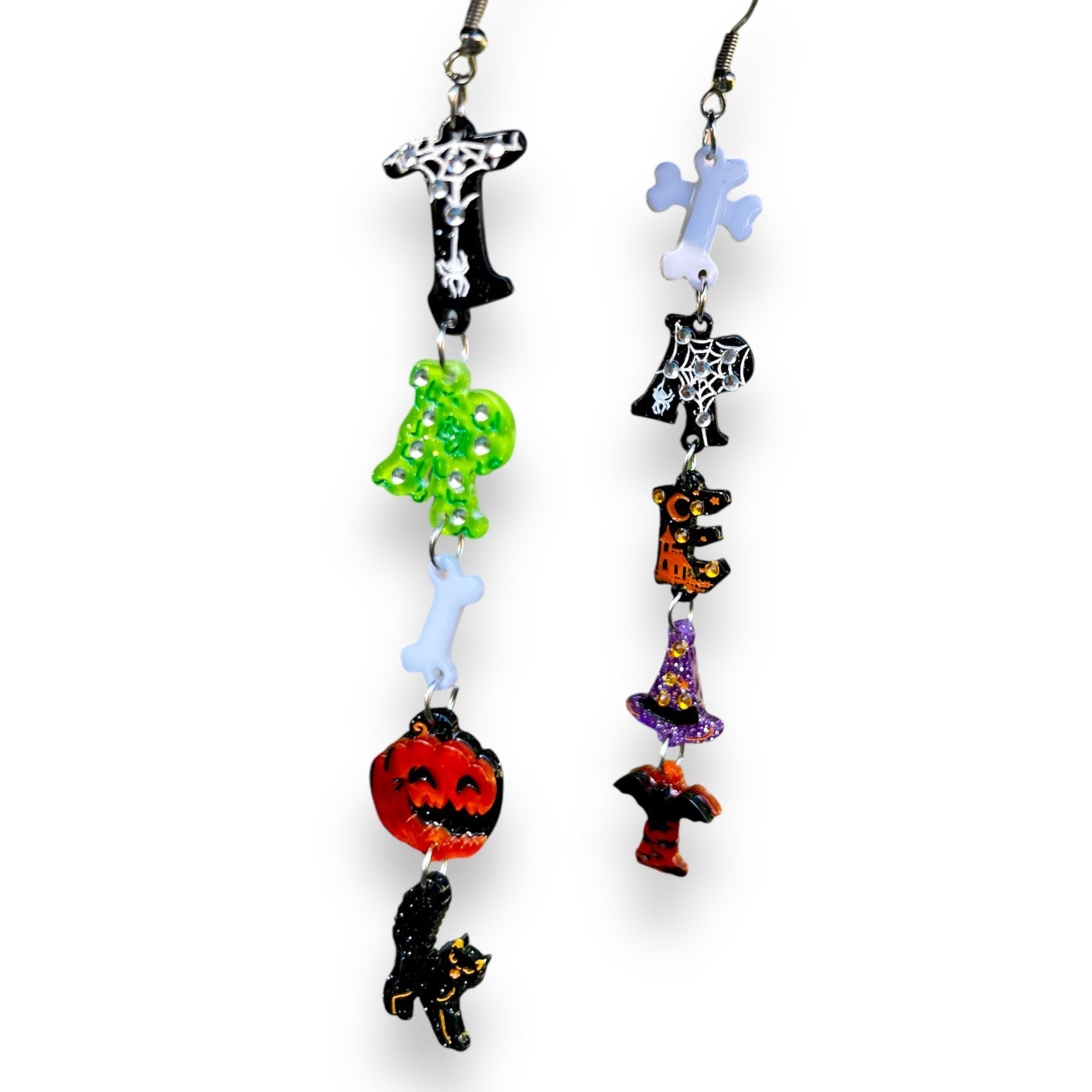 Trick or Treat Earrings by Lipstick & Chrome by Quirks! at Shirley Shoppe