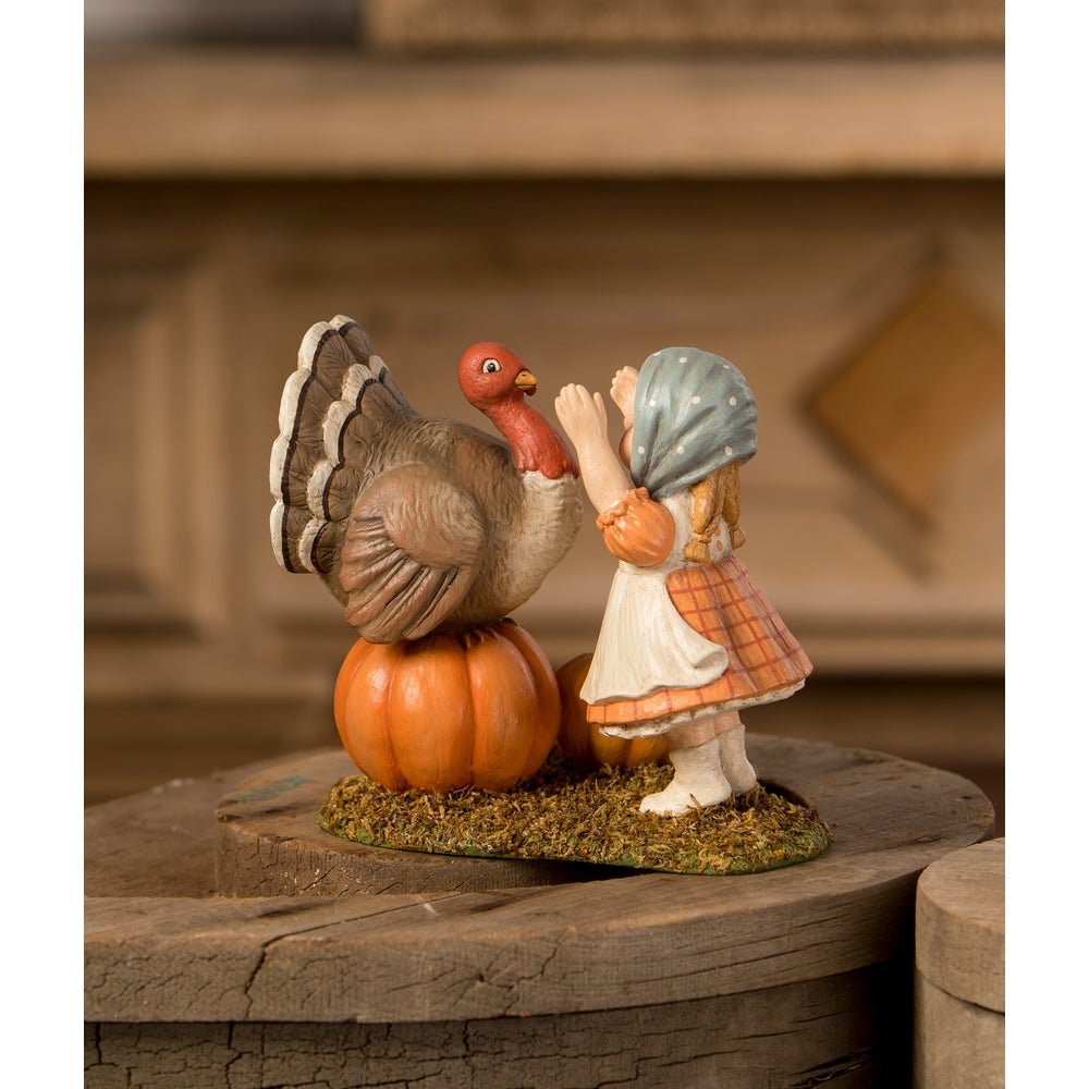 Trudy with Turkey by Bethany Lowe Designs by Quirks! at Shirley Shoppe