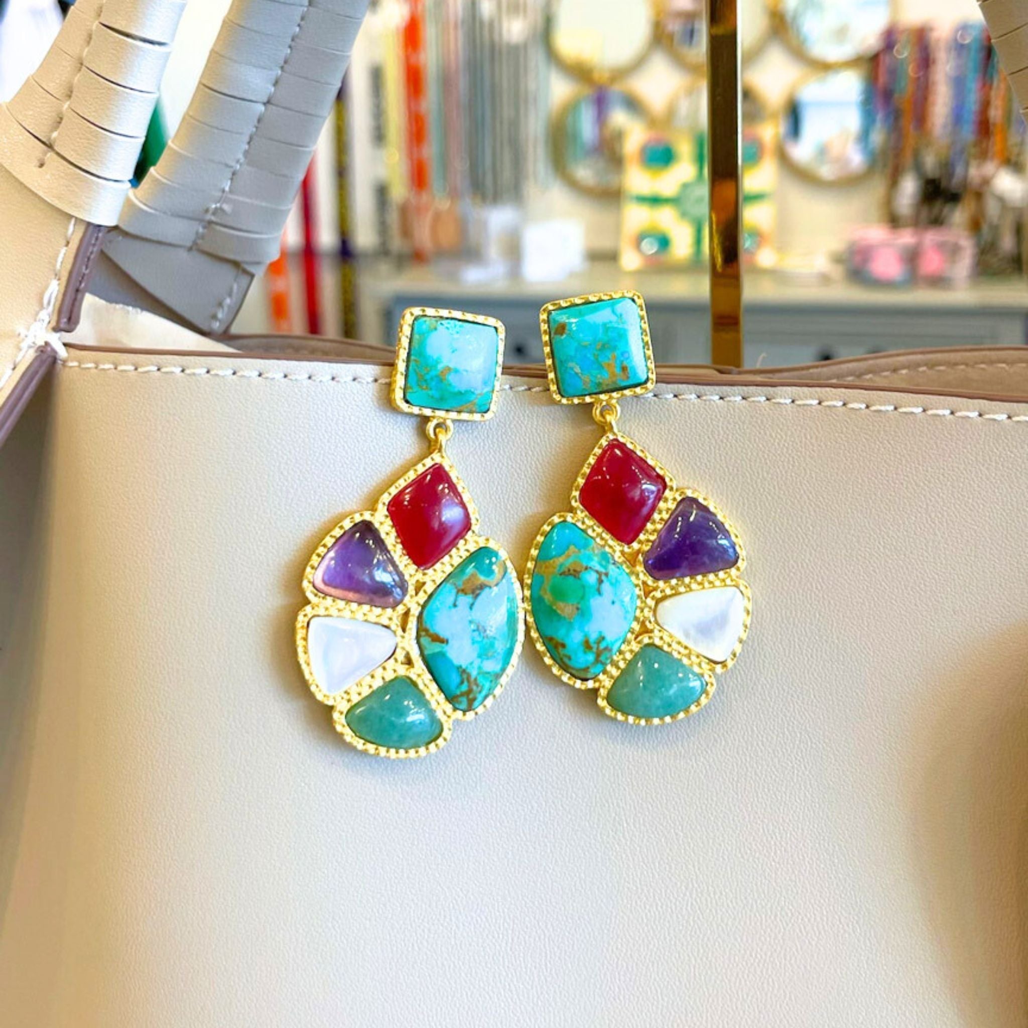 Tulum Earring by Christina Greene at Shirley Shoppe