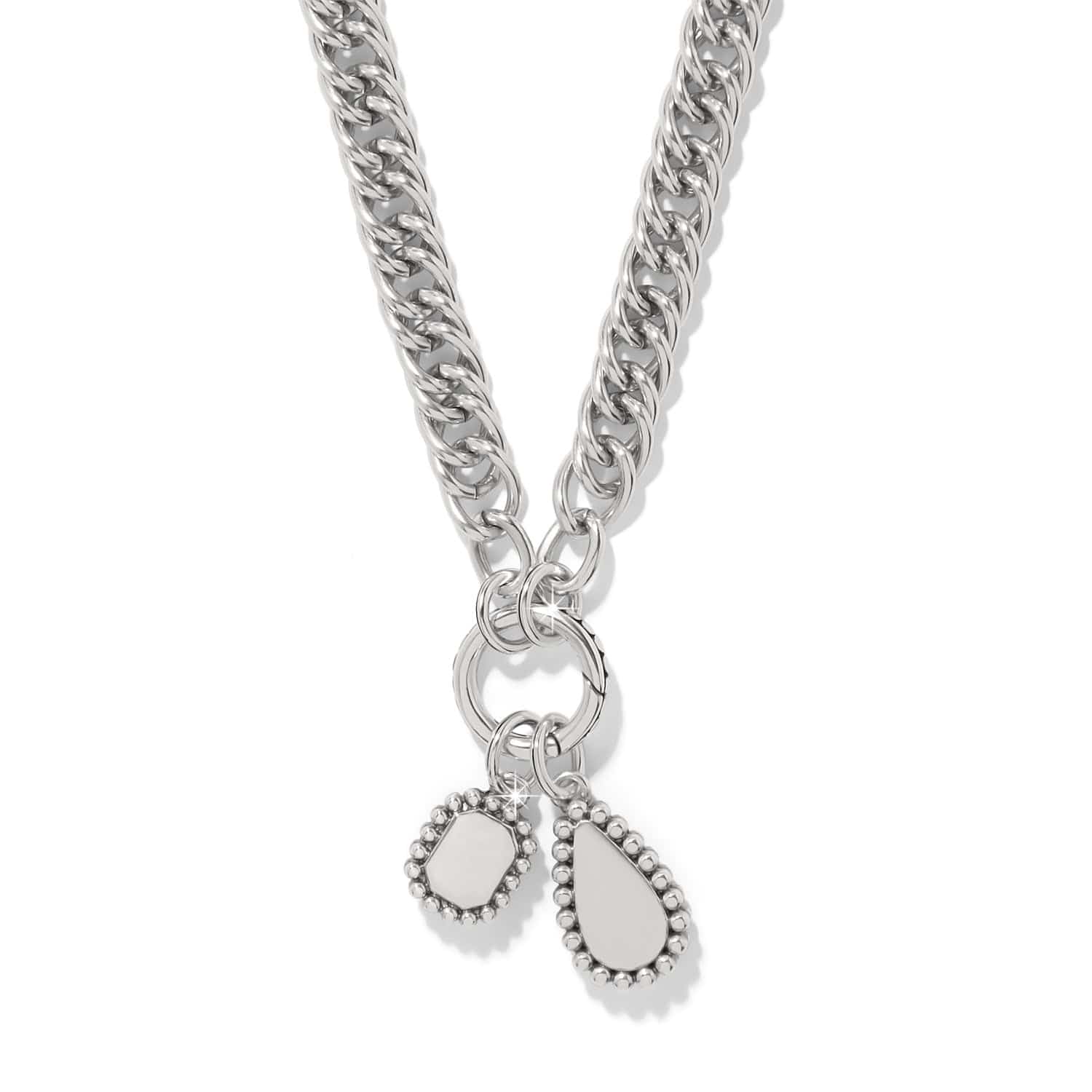 Twinkle Luxe Charm Link Necklace