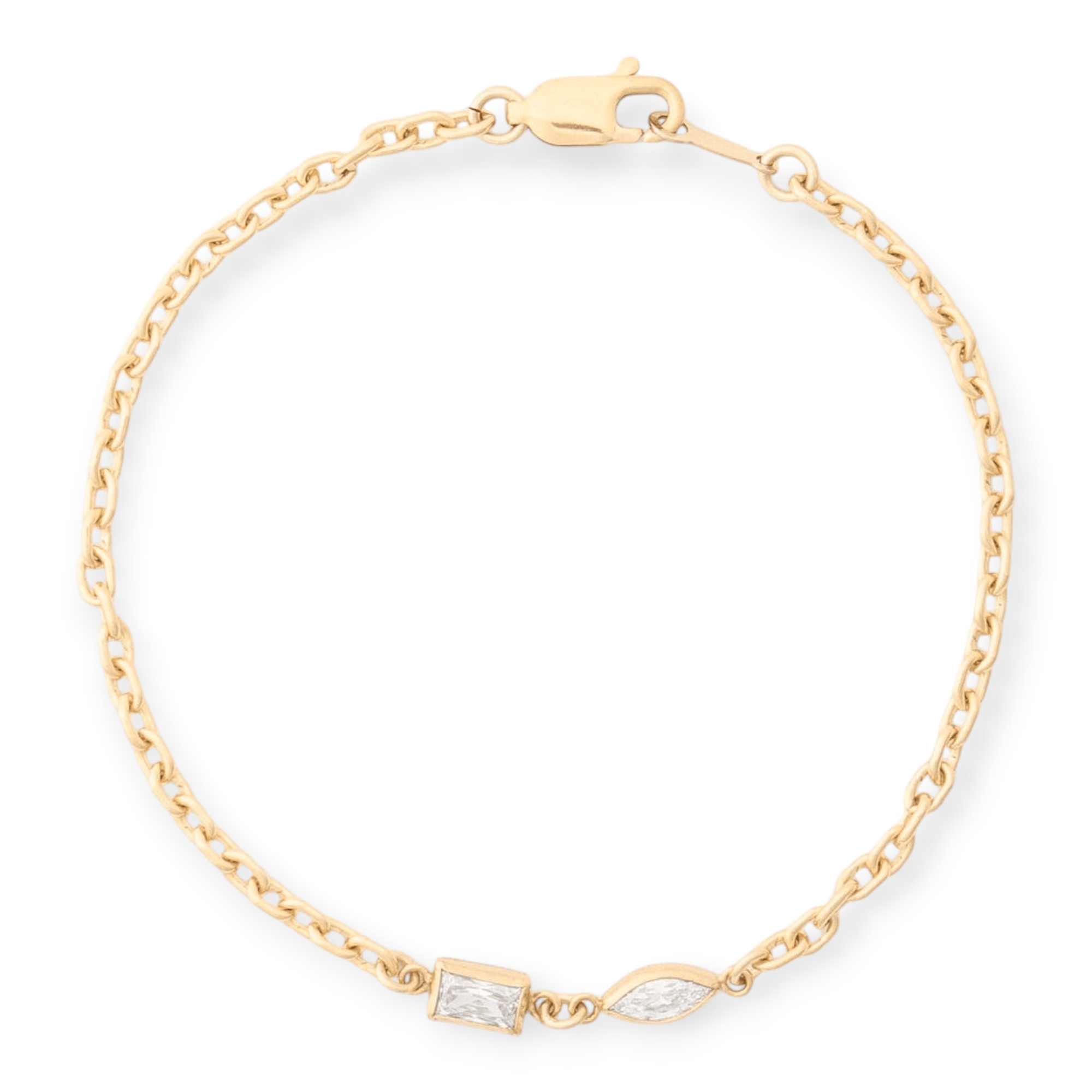 two stone bracelet by Cuffed by Nano LLC at Shirley Shoppe