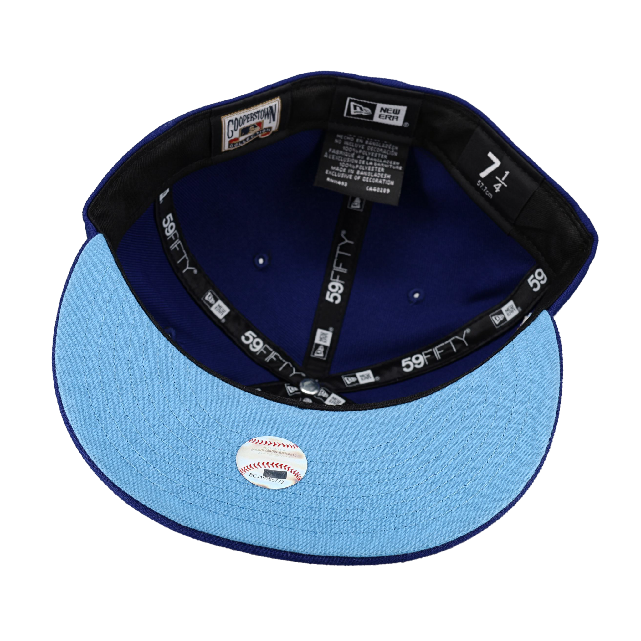 Los Angeles Dodgers Royal Ice Collection 60th Anniversary 59Fifty Fitted Hat
