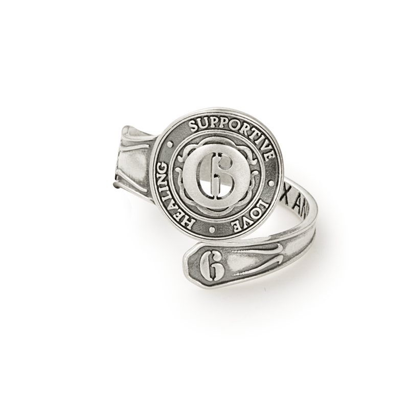 Number Spoon Ring
