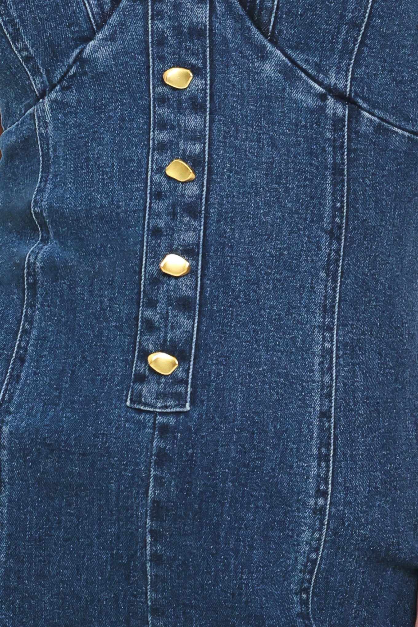 URBAN INDIGO DENIM JUMPSUIT by Flying Tomato at Shirley Shoppe