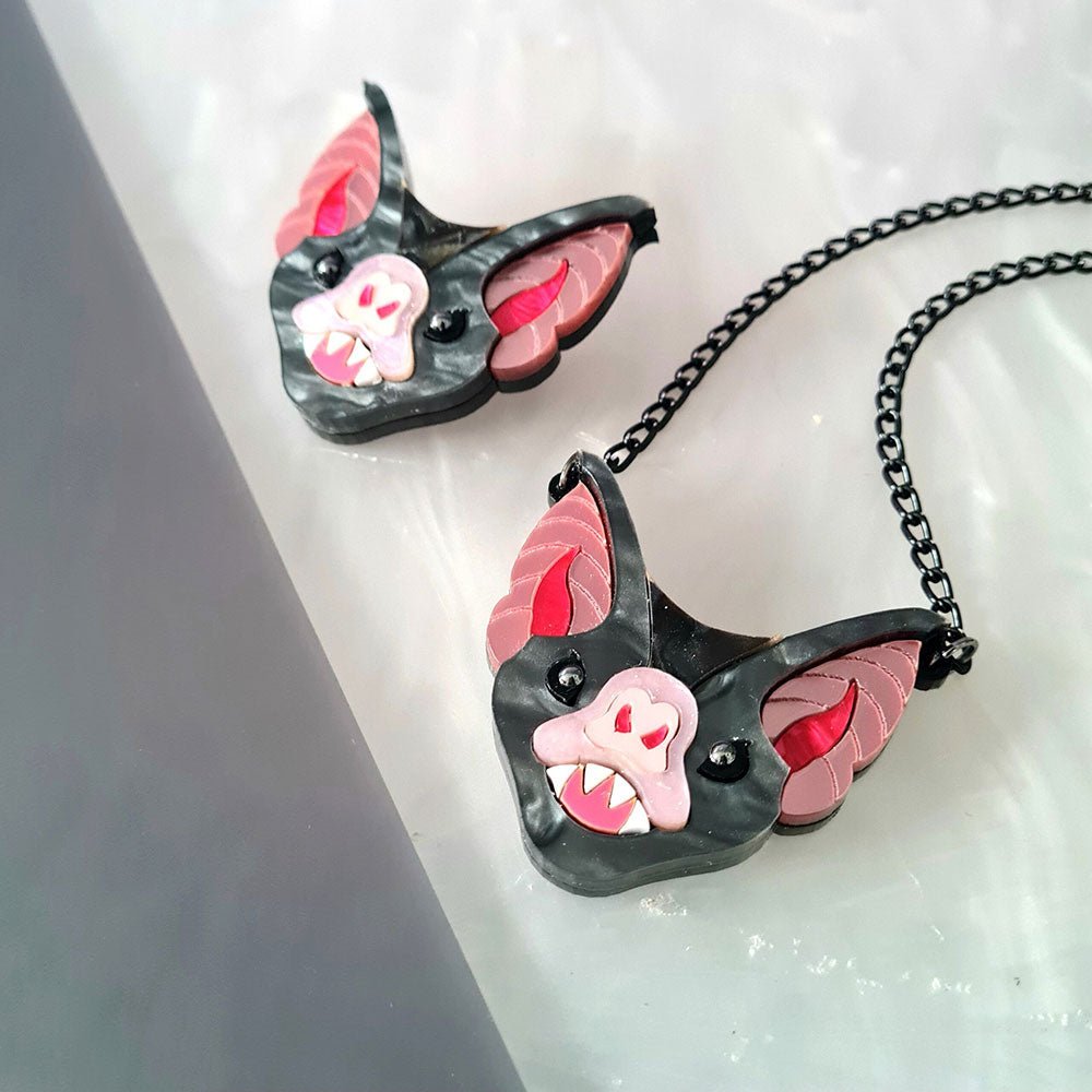 Vampire Bat Necklace by Cherryloco by Quirks! at Shirley Shoppe