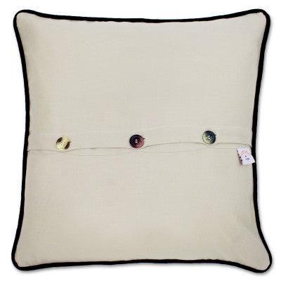Vancouver, B.C. Hand - Embroidered Pillow by Quirks! at Shirley Shoppe