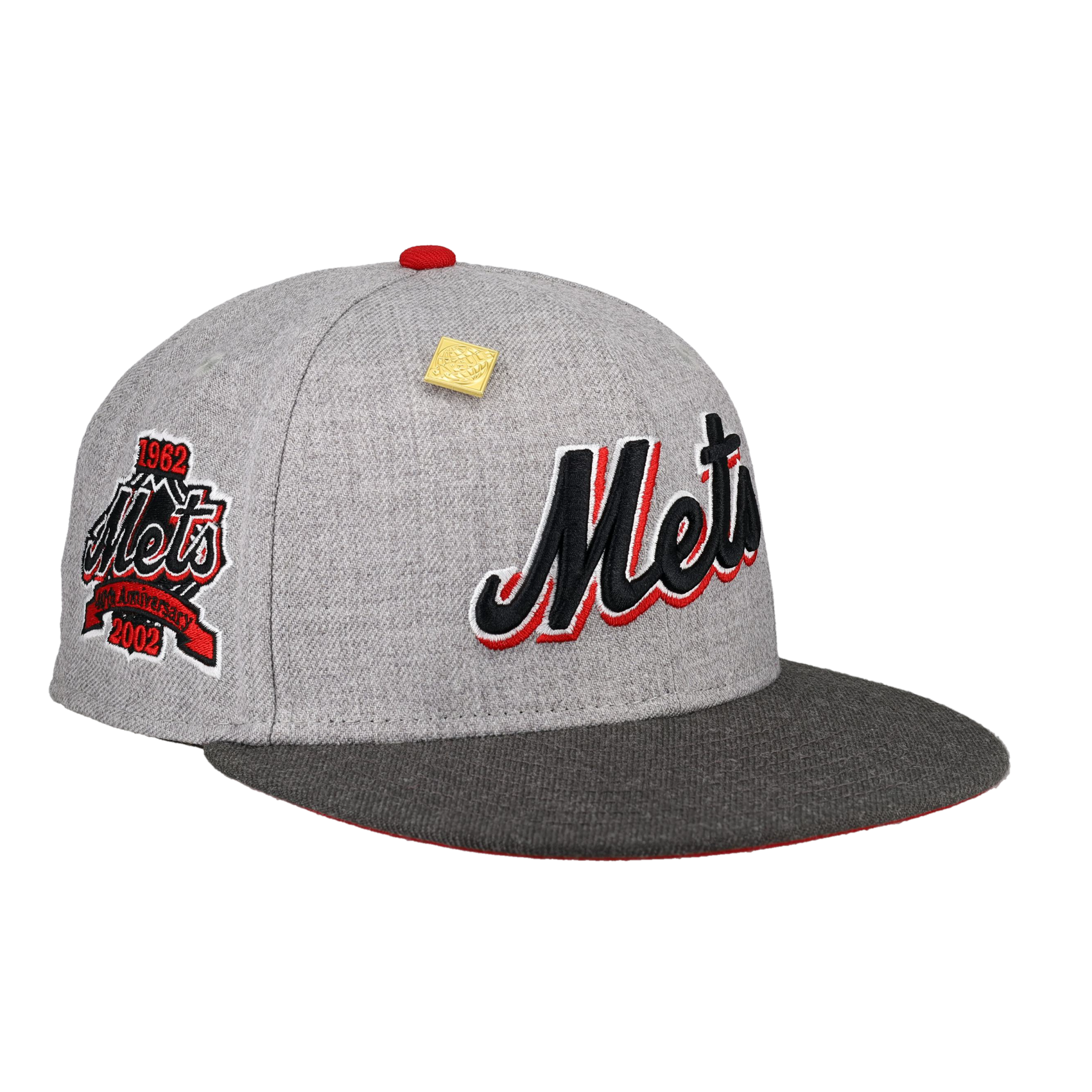 New York Mets 40th Anniversary Patch 59Fifty Fitted Hat