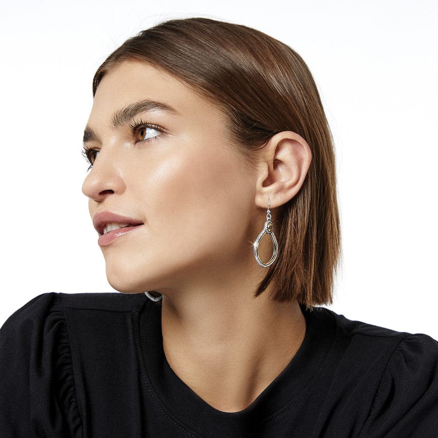 Venezia Teardrop French Wire Earrings