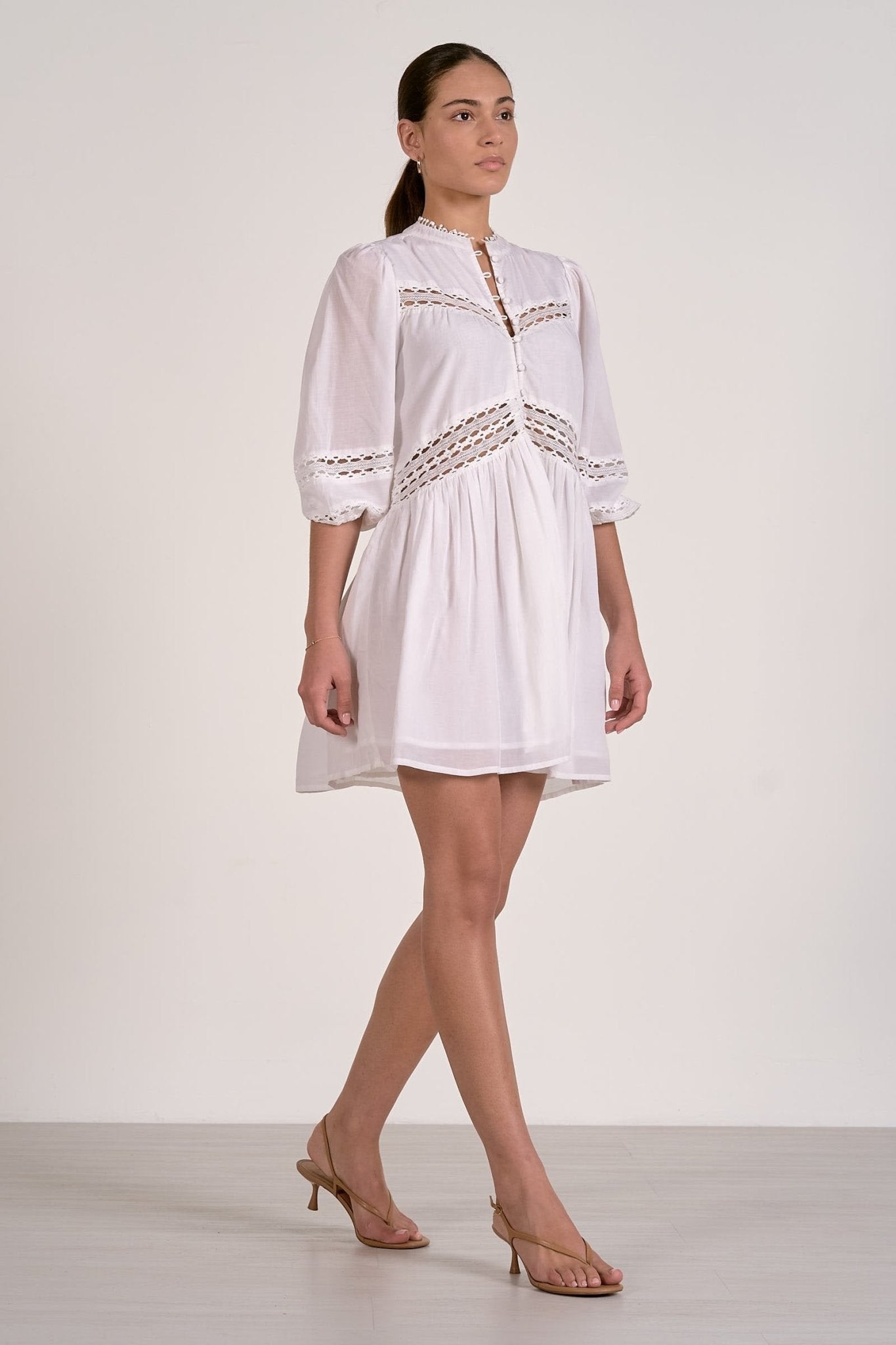 Vienna Dress White by Shop Elan at Shirley Shoppe
