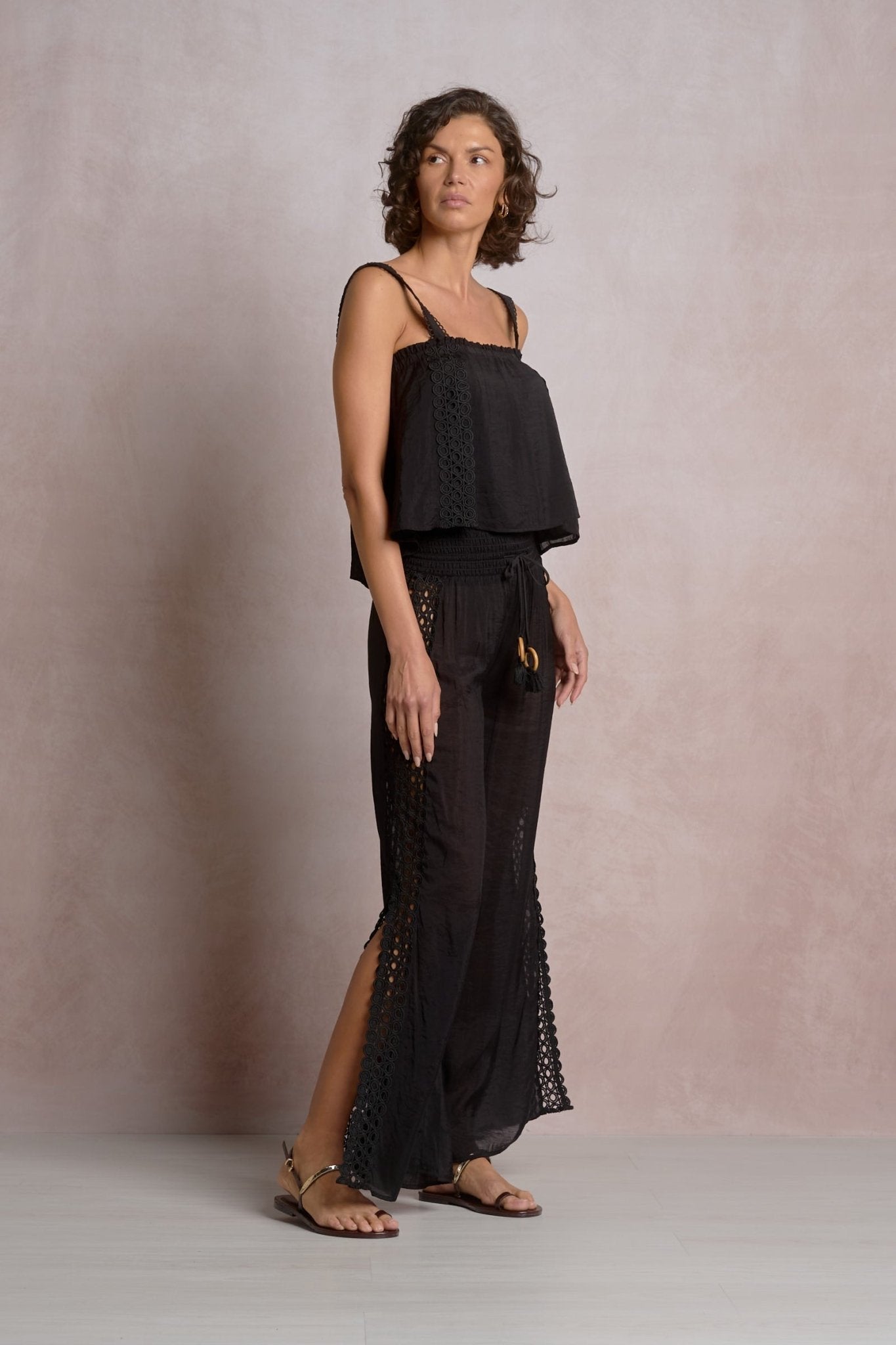 Vina Top Black by Shop Elan at Shirley Shoppe