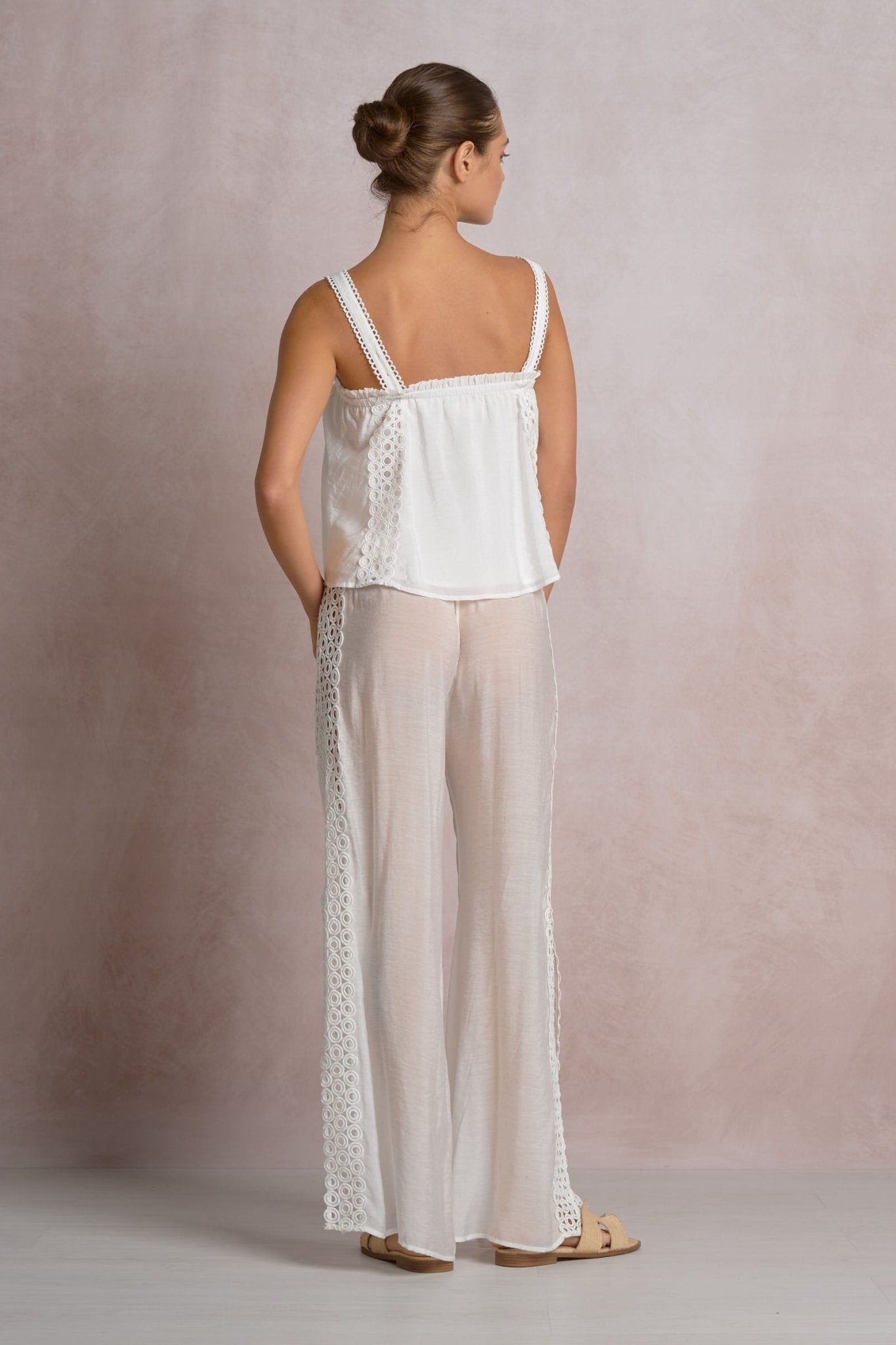 Vina Top White by Shop Elan at Shirley Shoppe