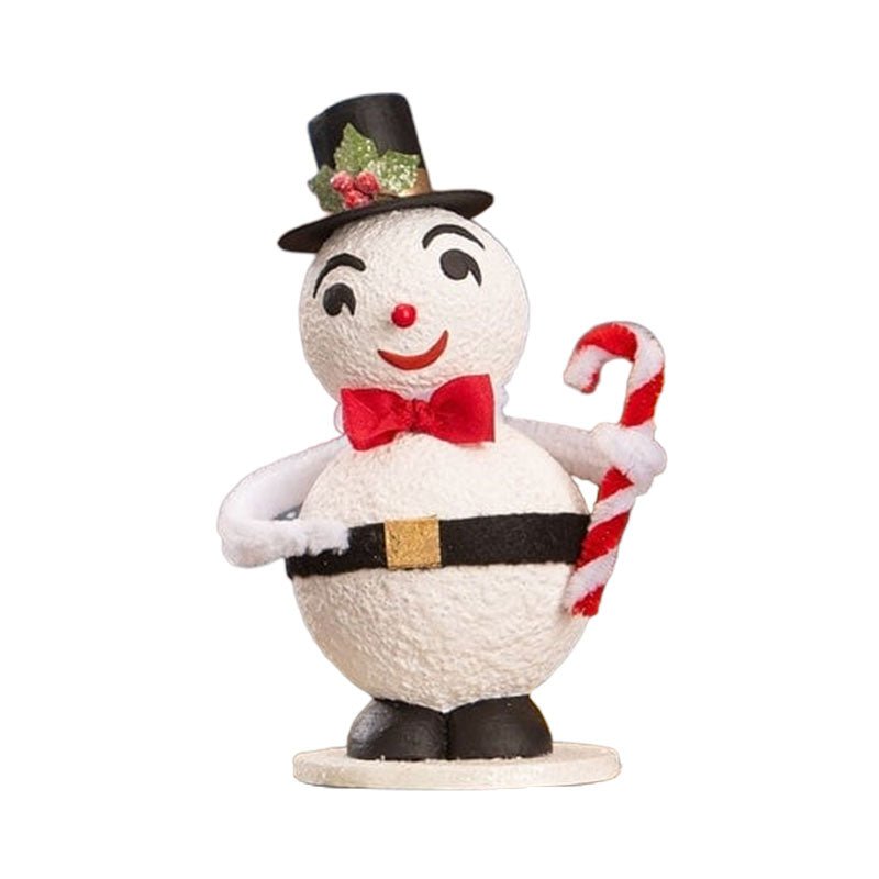 Vintage Jolly Snowman by Bethany Lowe Designs by Quirks! at Shirley Shoppe