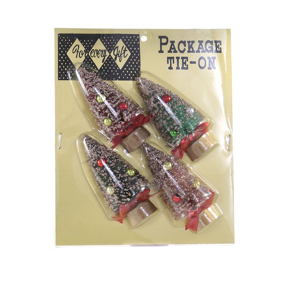 Vintage Tree Package - Traditional Set/4 by Quirks! at Shirley Shoppe