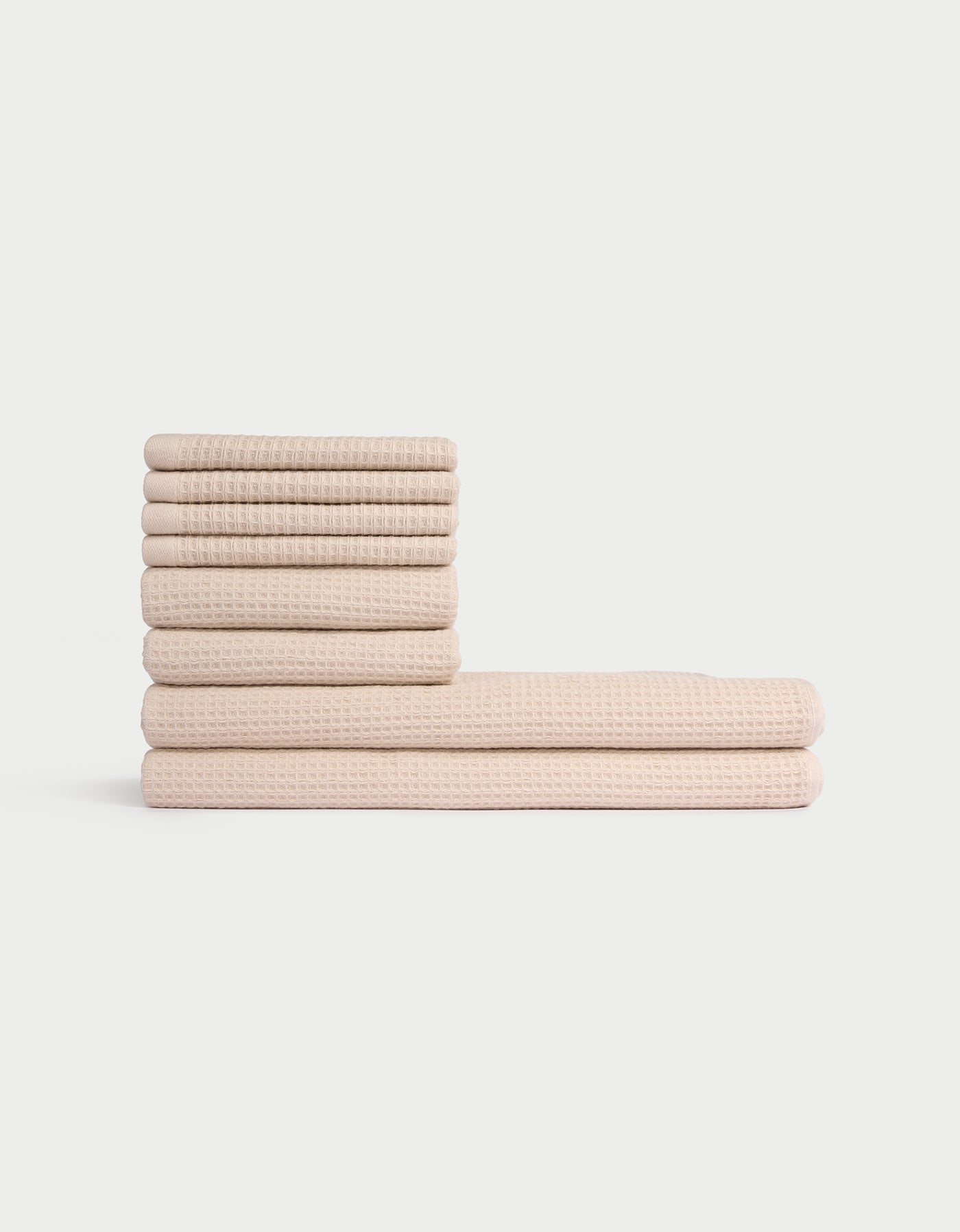 Waffle Bath Towel Set by Cozy Earth at Shirley Shoppe