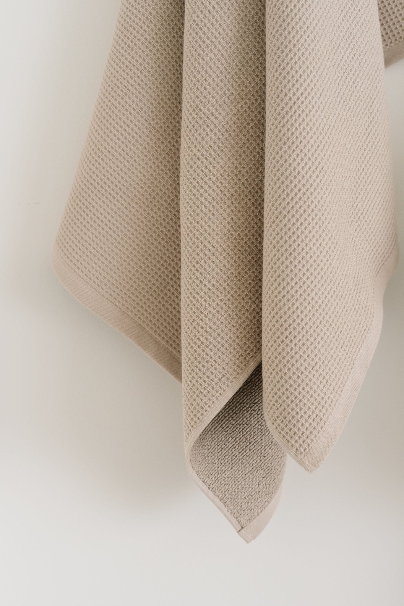 Waffle Bath Towels by Cozy Earth at Shirley Shoppe