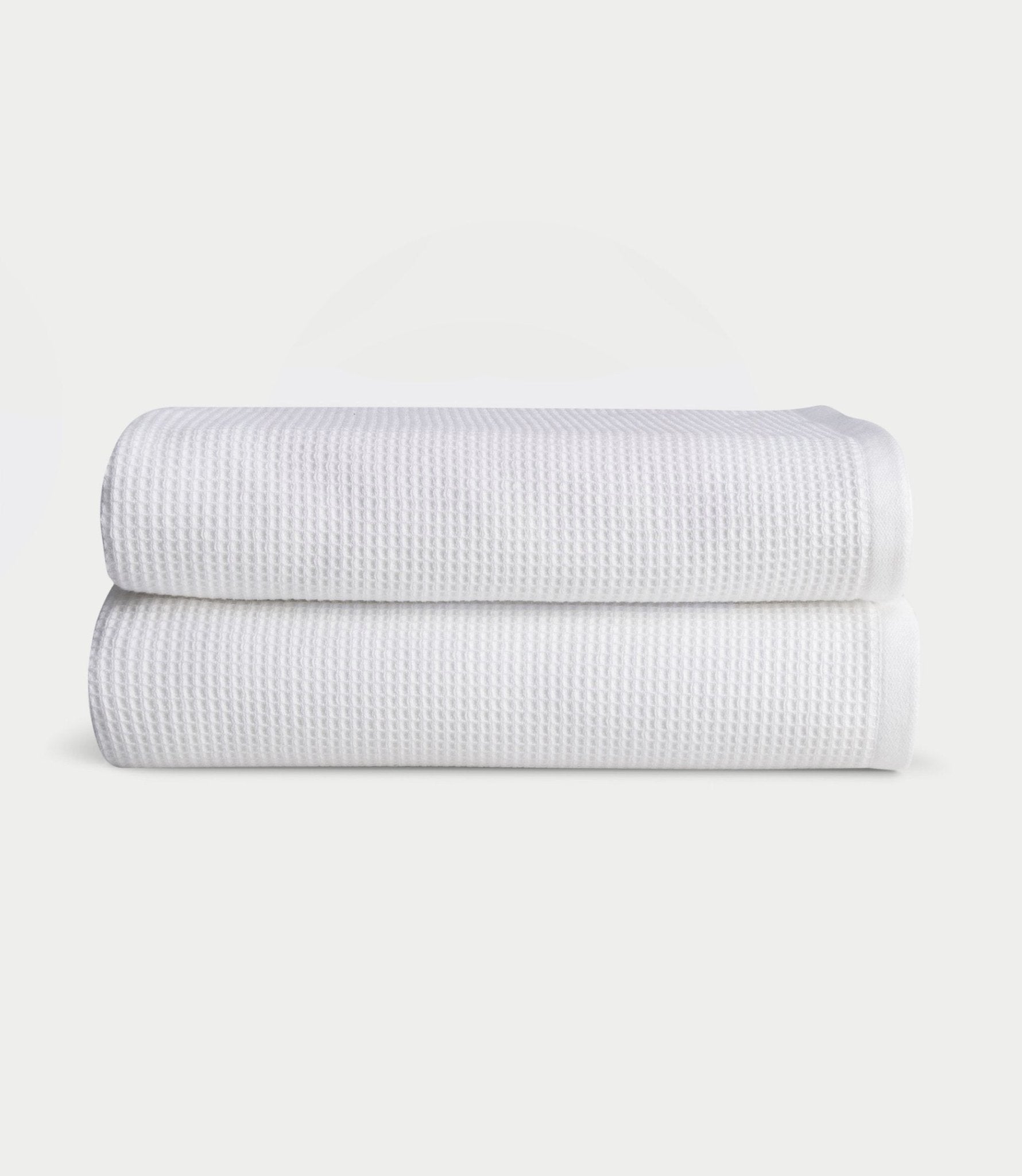Waffle Bath Towels by Cozy Earth at Shirley Shoppe