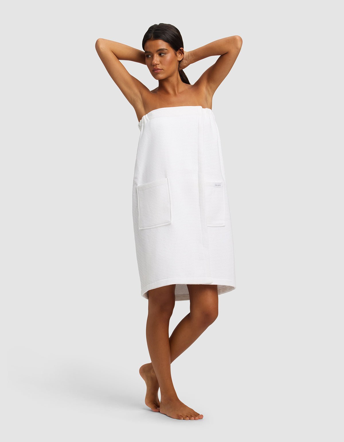 Waffle Bath Wrap by Cozy Earth at Shirley Shoppe