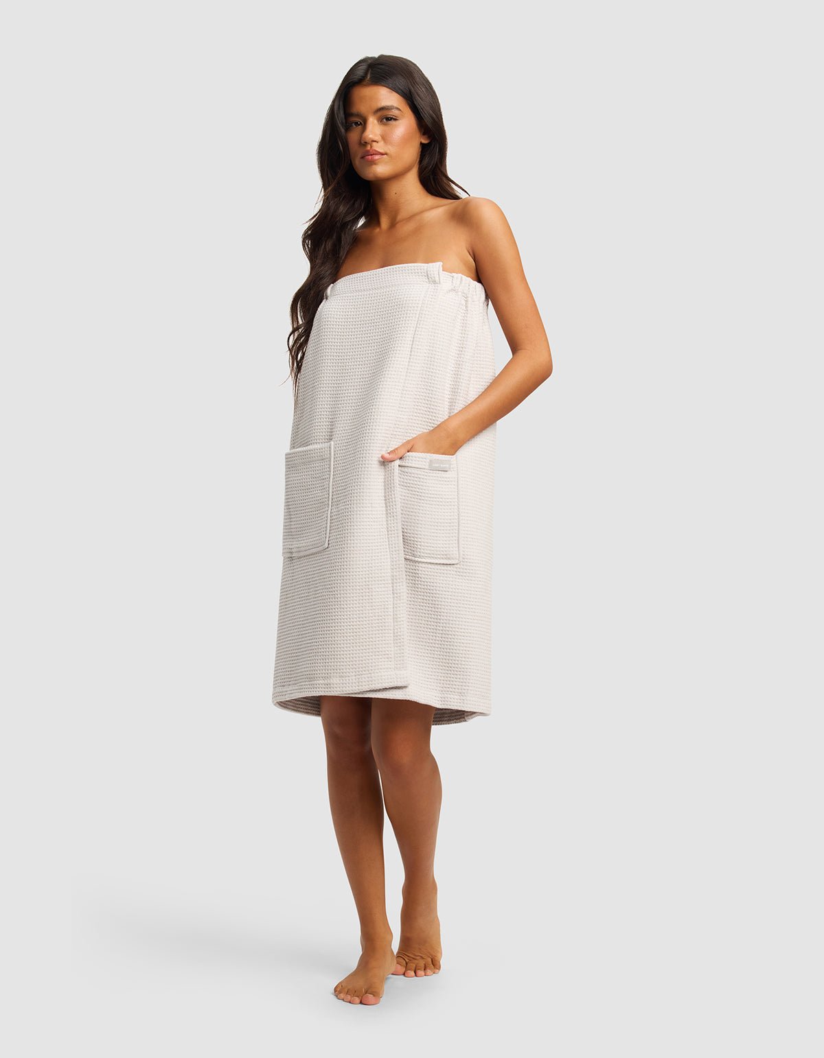 Waffle Bath Wrap by Cozy Earth at Shirley Shoppe