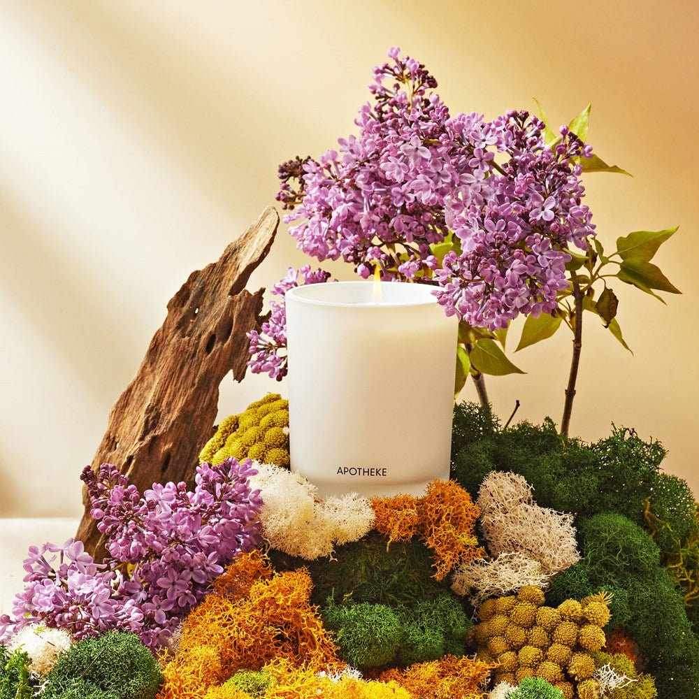White Vetiver Classic Candle by APOTHEKE at Shirley Shoppe