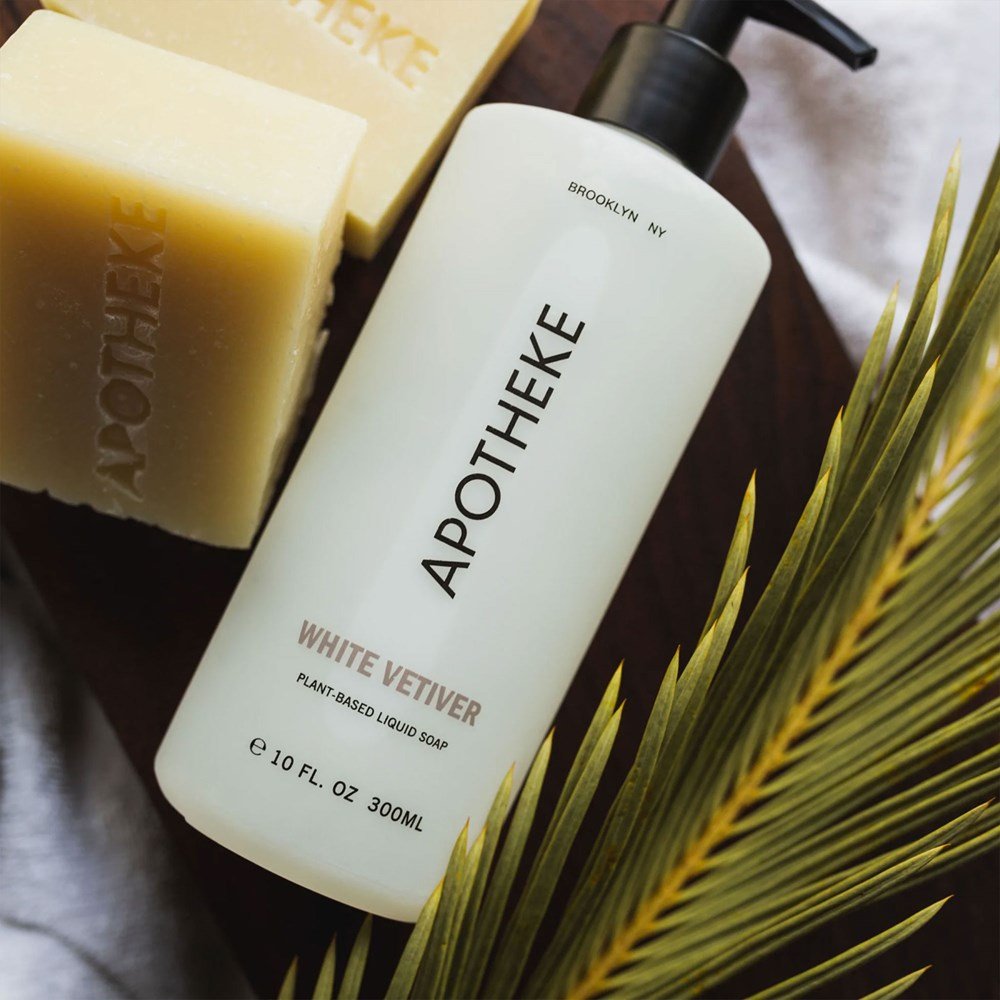 White Vetiver Liquid Soap by APOTHEKE at Shirley Shoppe