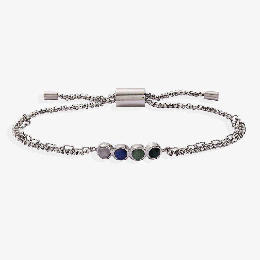 Wife Hidden Message Acrostic Bolo Bracelet by ALEX AND ANI at Shirley Shoppe