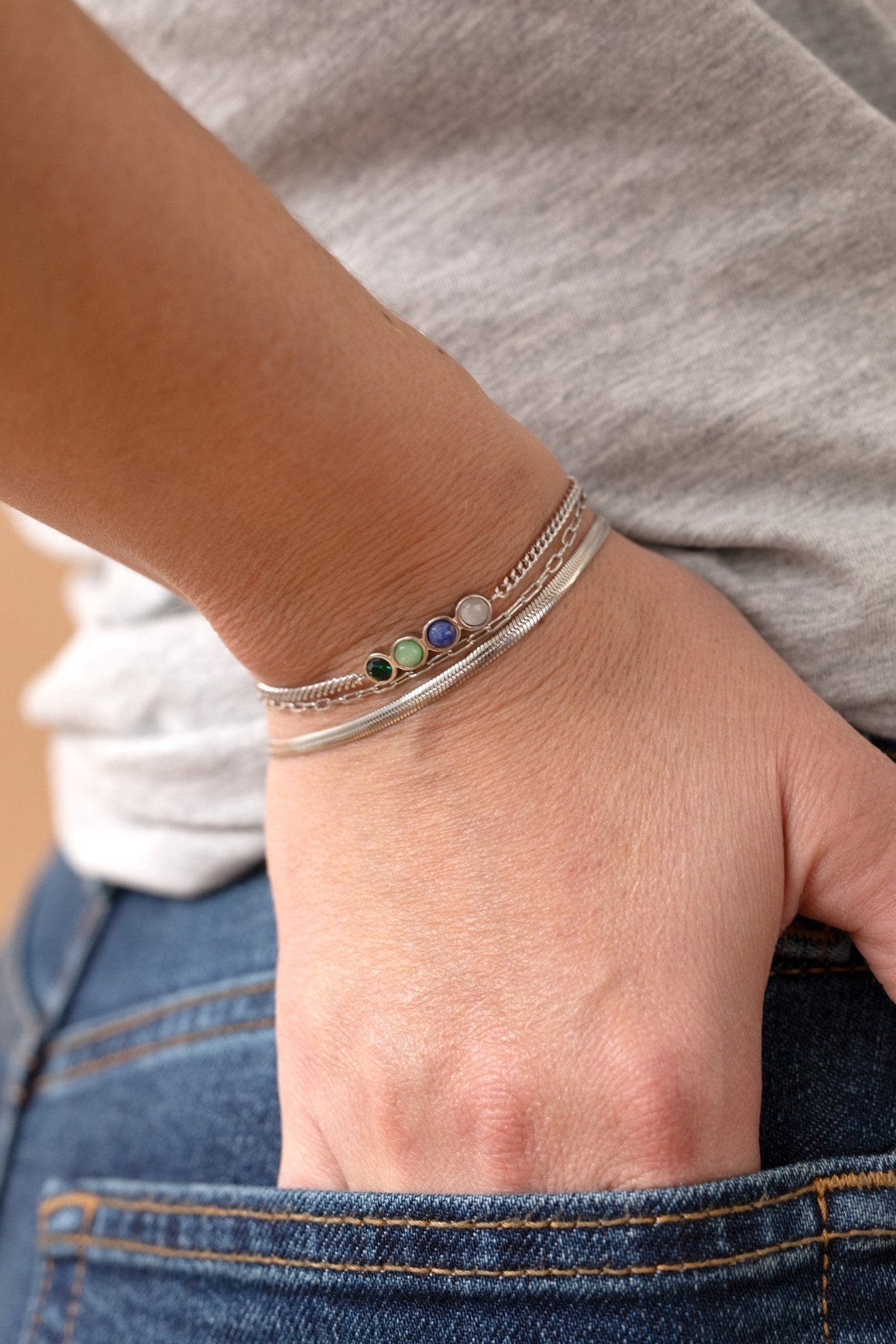 Wife Hidden Message Acrostic Bolo Bracelet by ALEX AND ANI at Shirley Shoppe