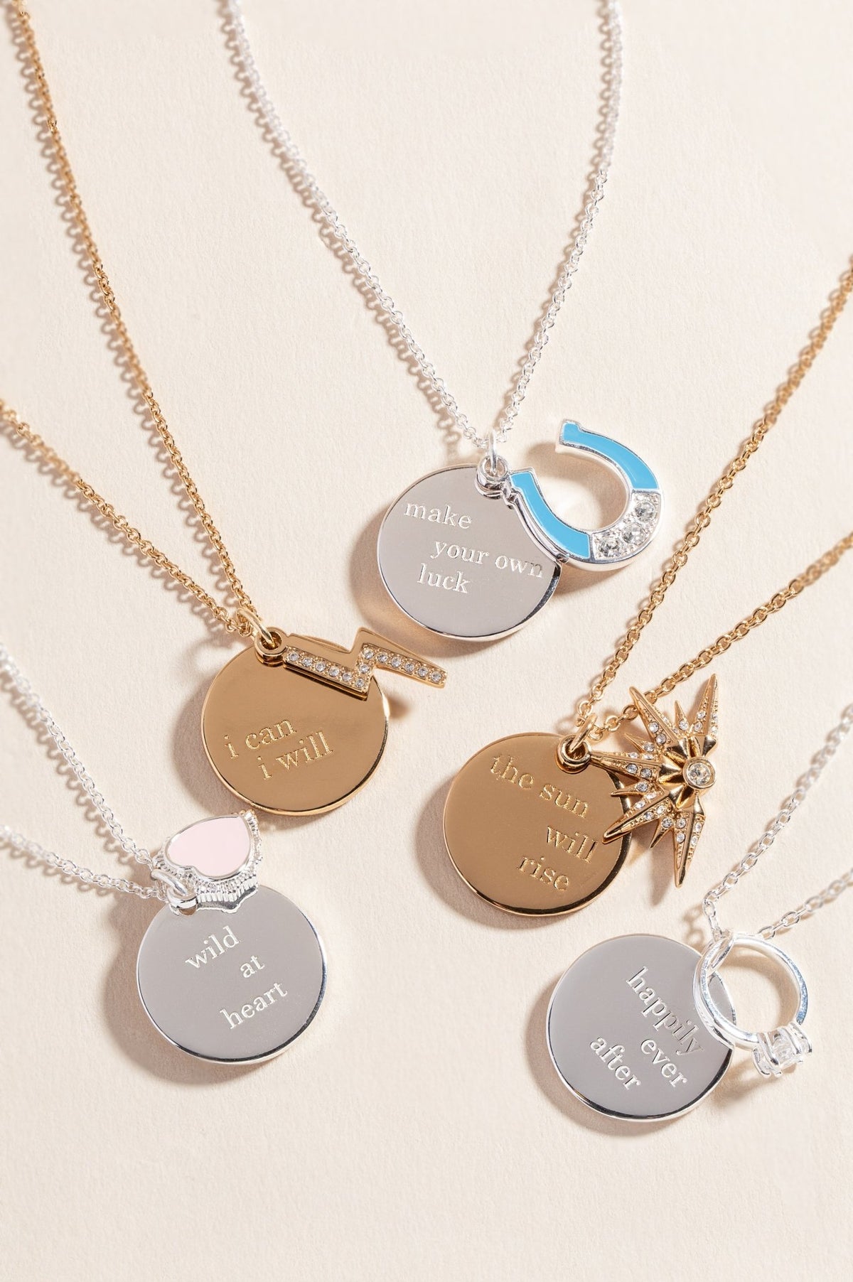 “Wild at Heart” Duo Charm Pendant Necklace by ALEX AND ANI at Shirley Shoppe