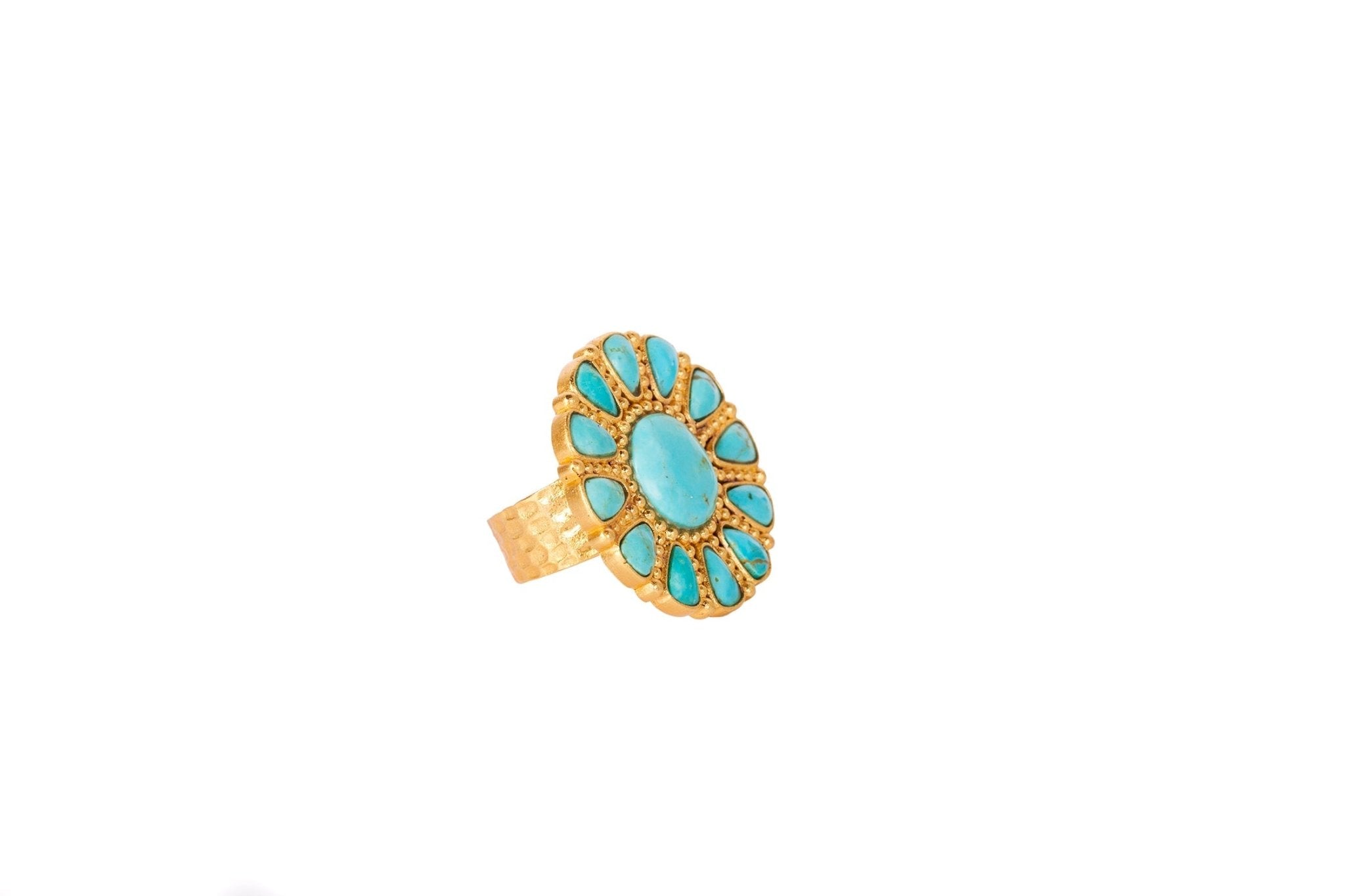 Wild Flower Ring by Christina Greene at Shirley Shoppe