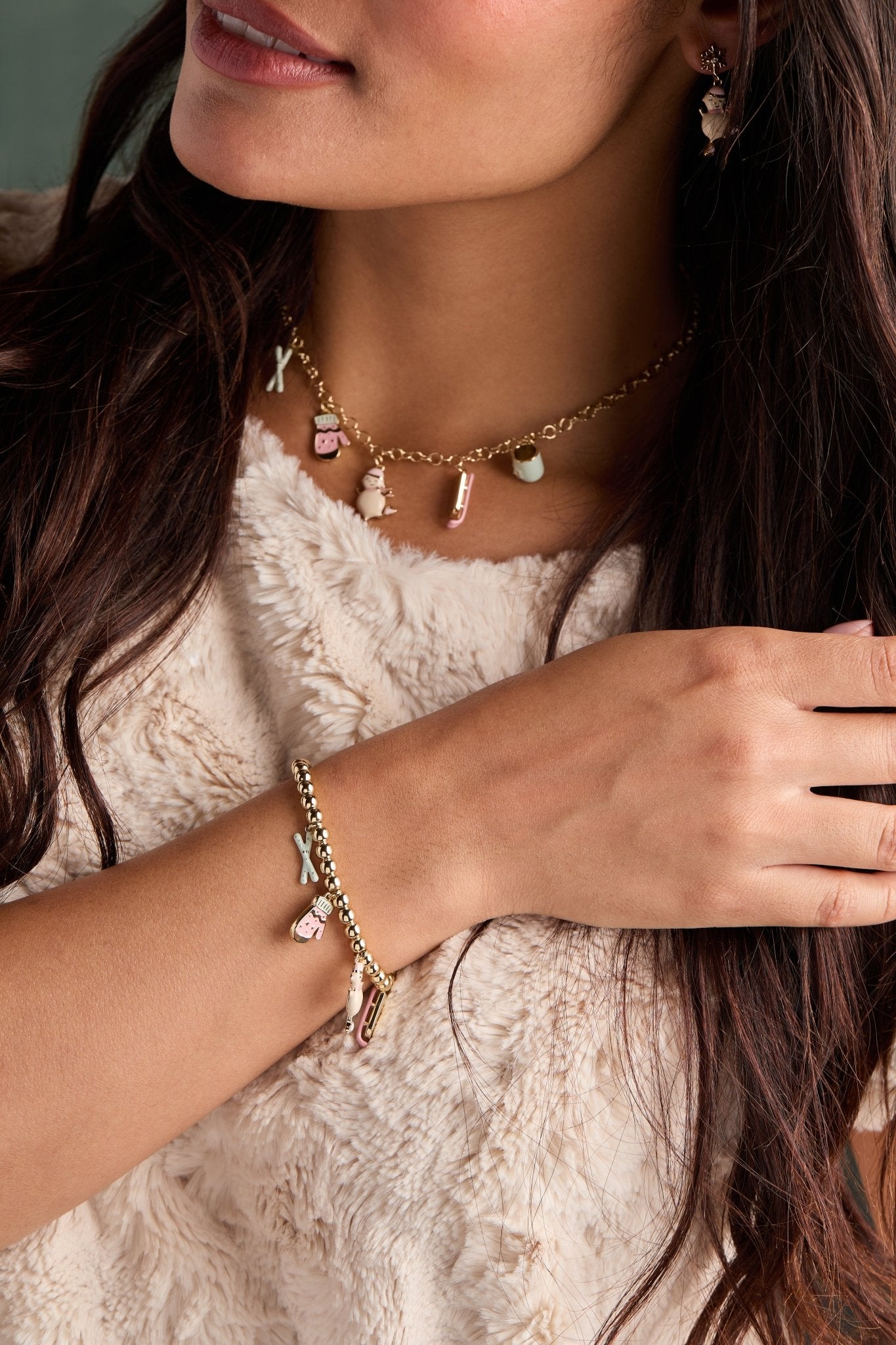 Winter Wonderland Multi Charm Bolo Bracelet by ALEX AND ANI at Shirley Shoppe