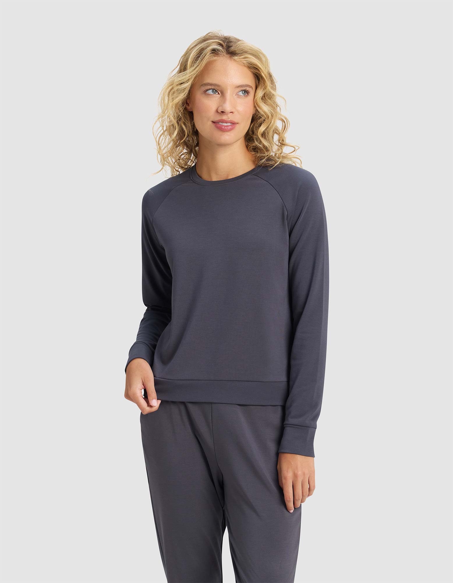 Women's Brushed Bamboo Jogger Set by Cozy Earth at Shirley Shoppe
