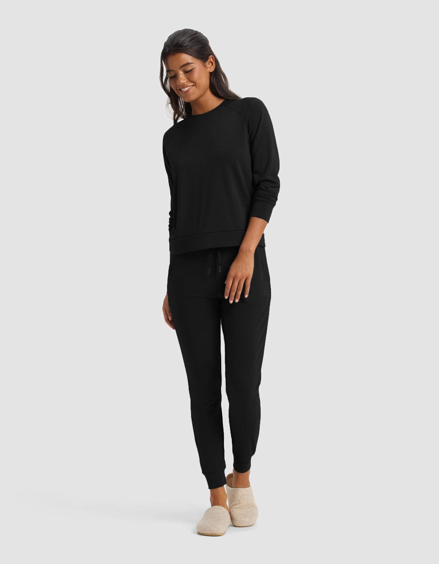 Women's Brushed Bamboo Jogger Set by Cozy Earth at Shirley Shoppe