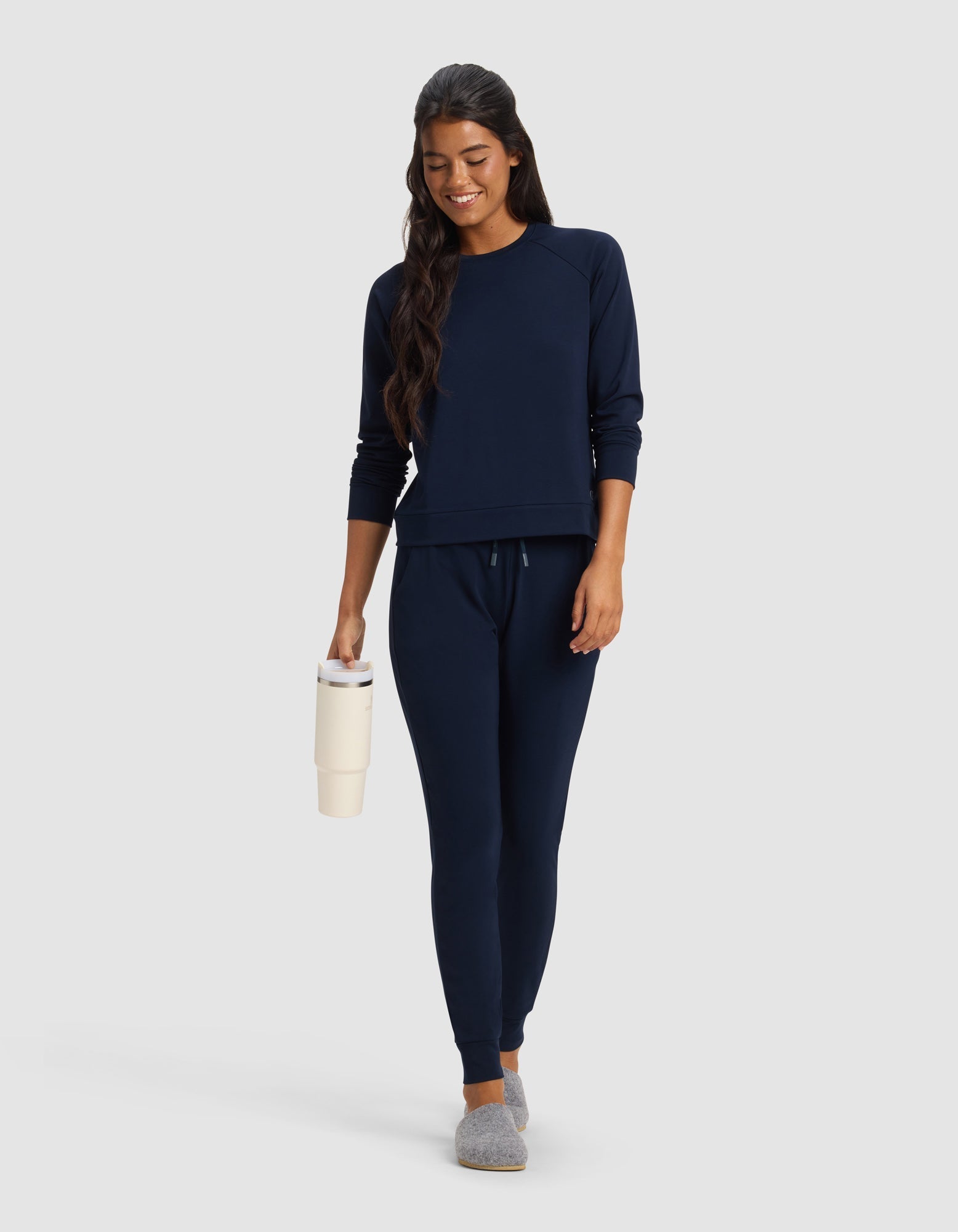 Women's Brushed Bamboo Joggers by Cozy Earth at Shirley Shoppe