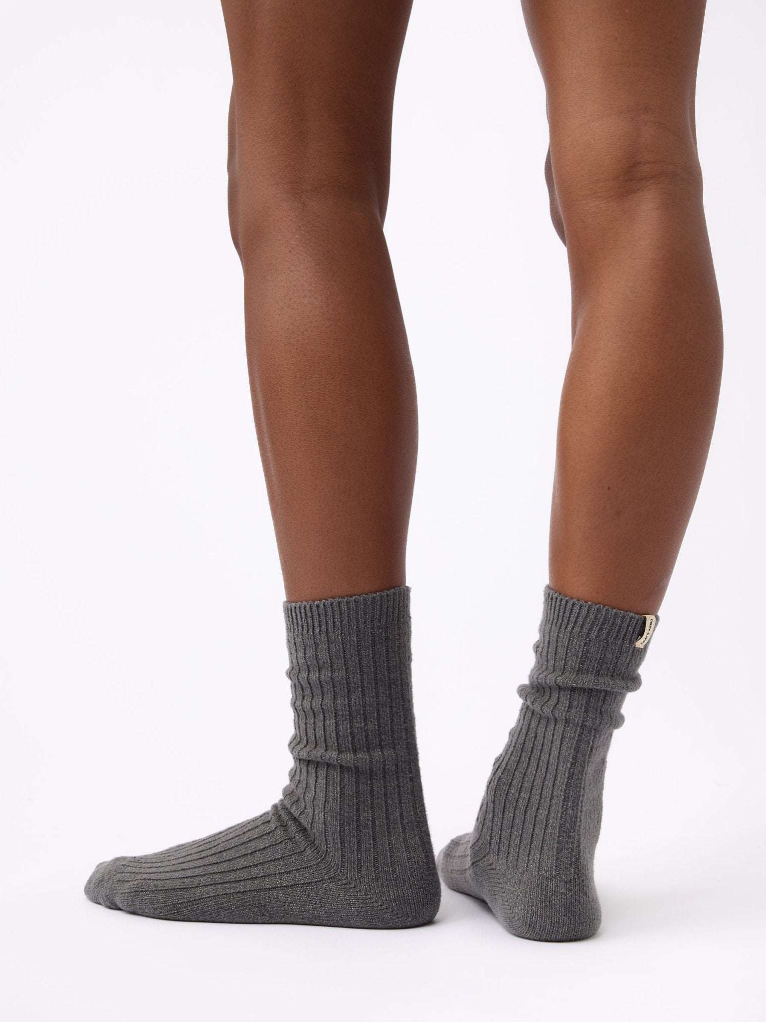 Women's Plush Lounge Calf Sock 3-Pack by Cozy Earth at Shirley Shoppe