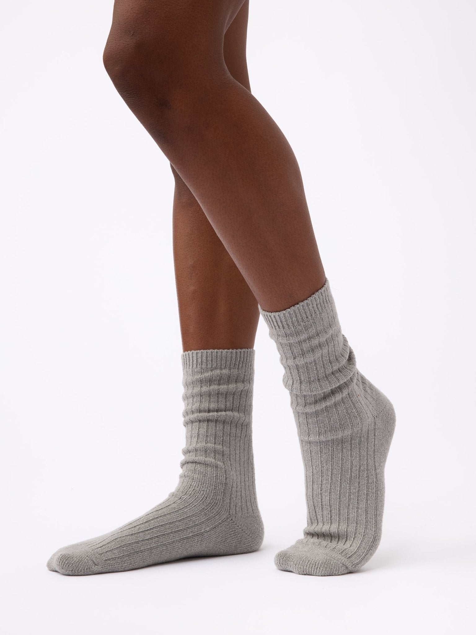 Women's Plush Lounge Calf Sock 3-Pack by Cozy Earth at Shirley Shoppe