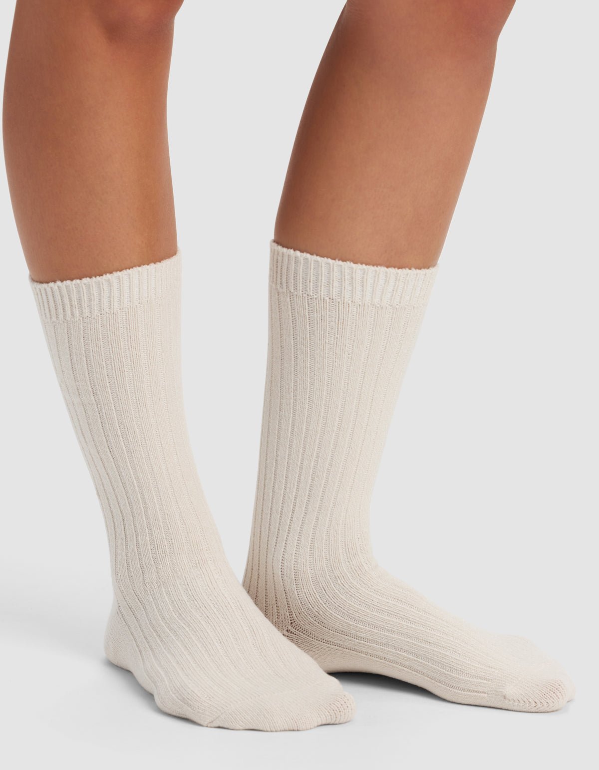 Women's Plush Lounge Calf Sock 3-Pack by Cozy Earth at Shirley Shoppe