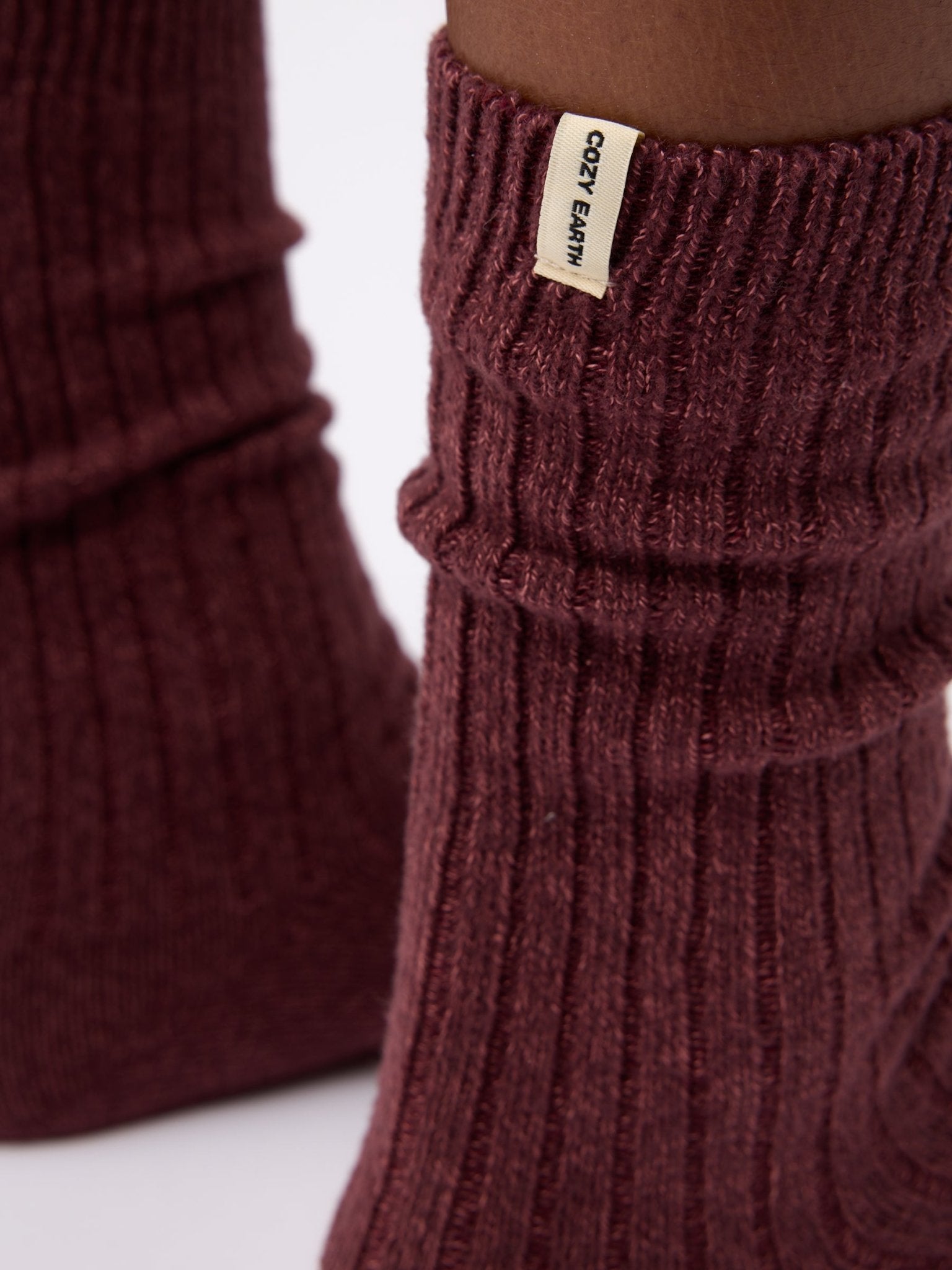 Women's Plush Lounge Calf Sock 3-Pack by Cozy Earth at Shirley Shoppe