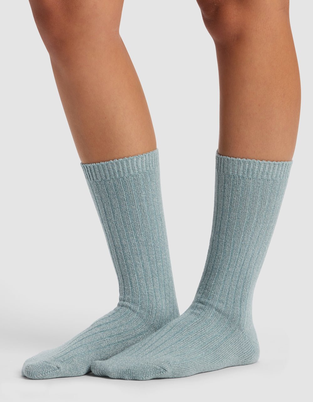 Women's Plush Lounge Calf Sock 3-Pack by Cozy Earth at Shirley Shoppe