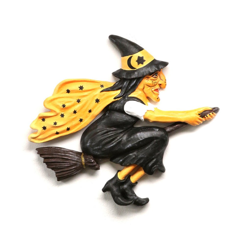 XL Vintage Halloween Witch Wall Decor by Quirks! at Shirley Shoppe