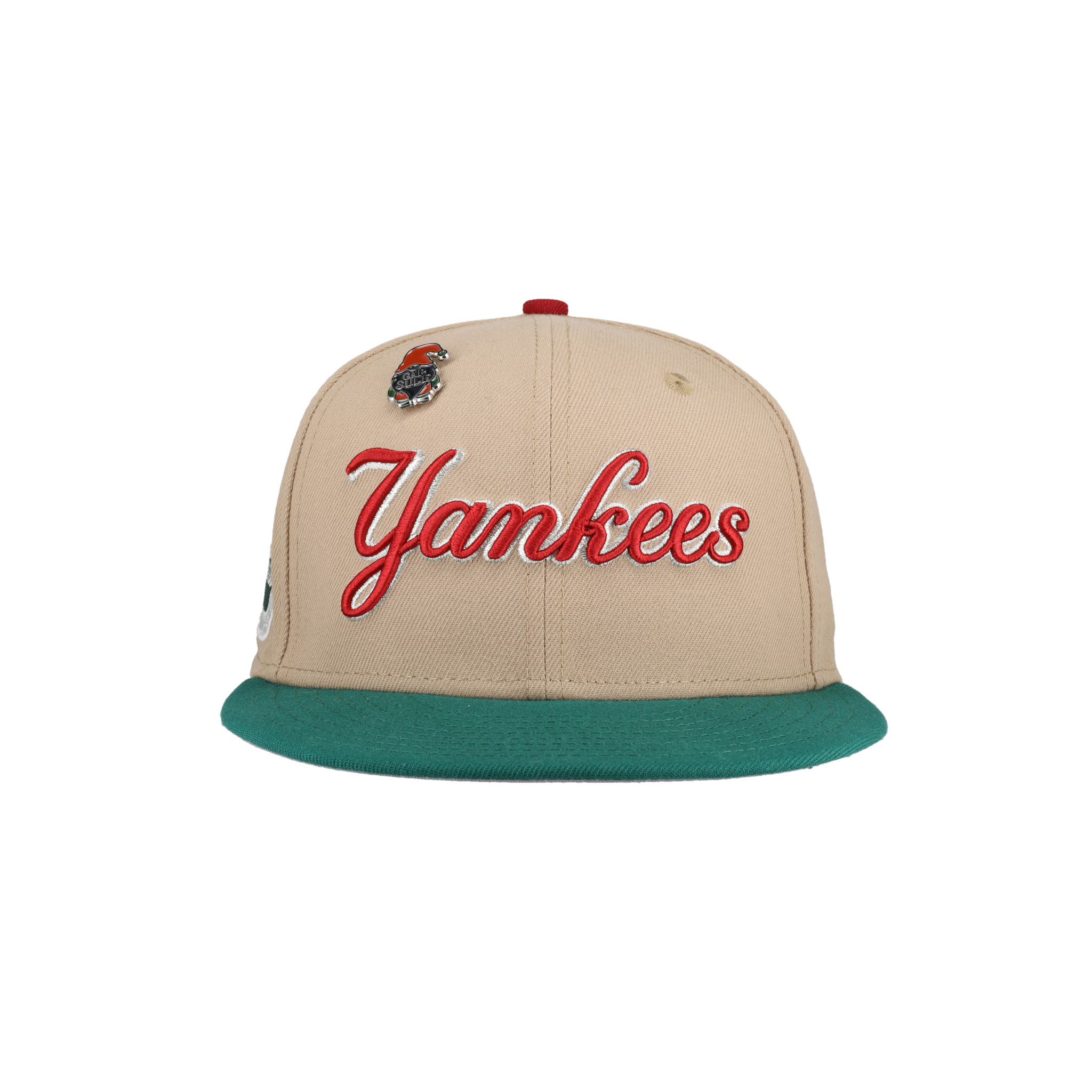 New York Yankees 2023 Christmas Collection 1962 World Series Patch Fitted Hat