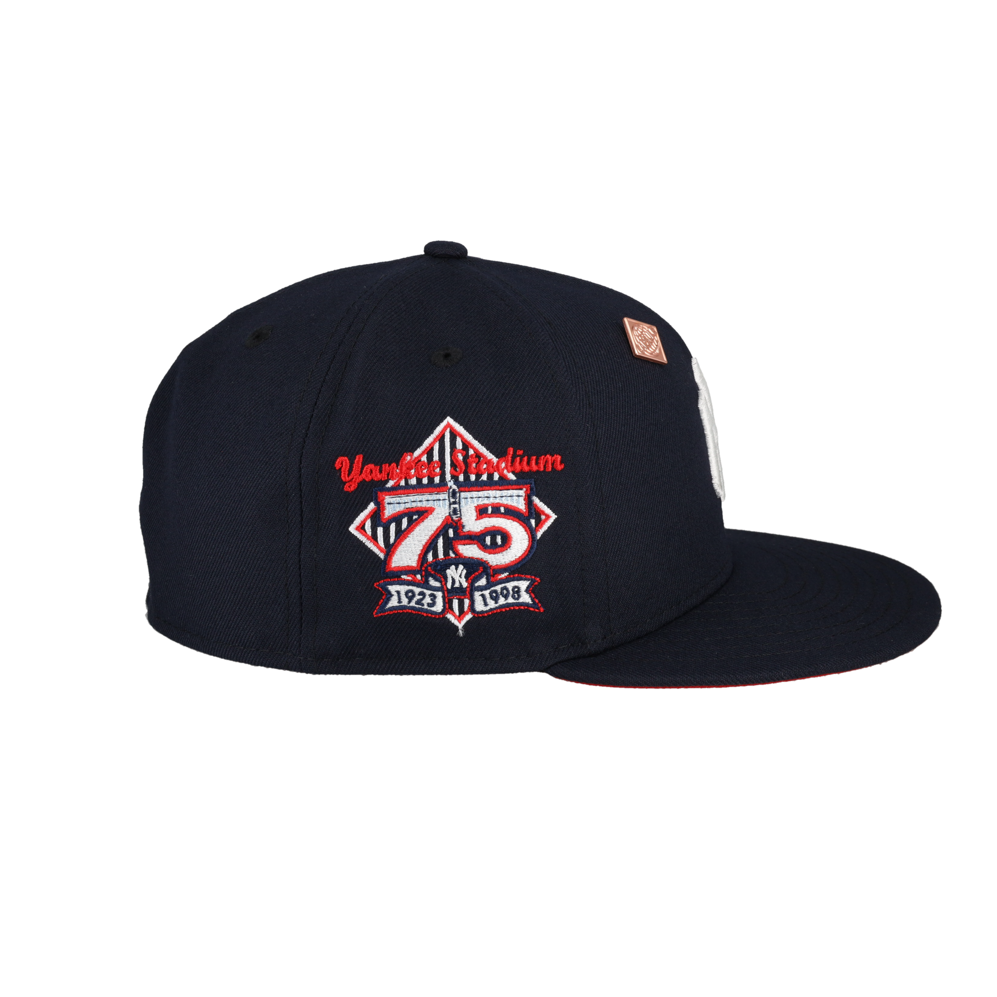 New York Yankees 75th Anniversary Patch 59Fifty Fitted Hat (Restock)