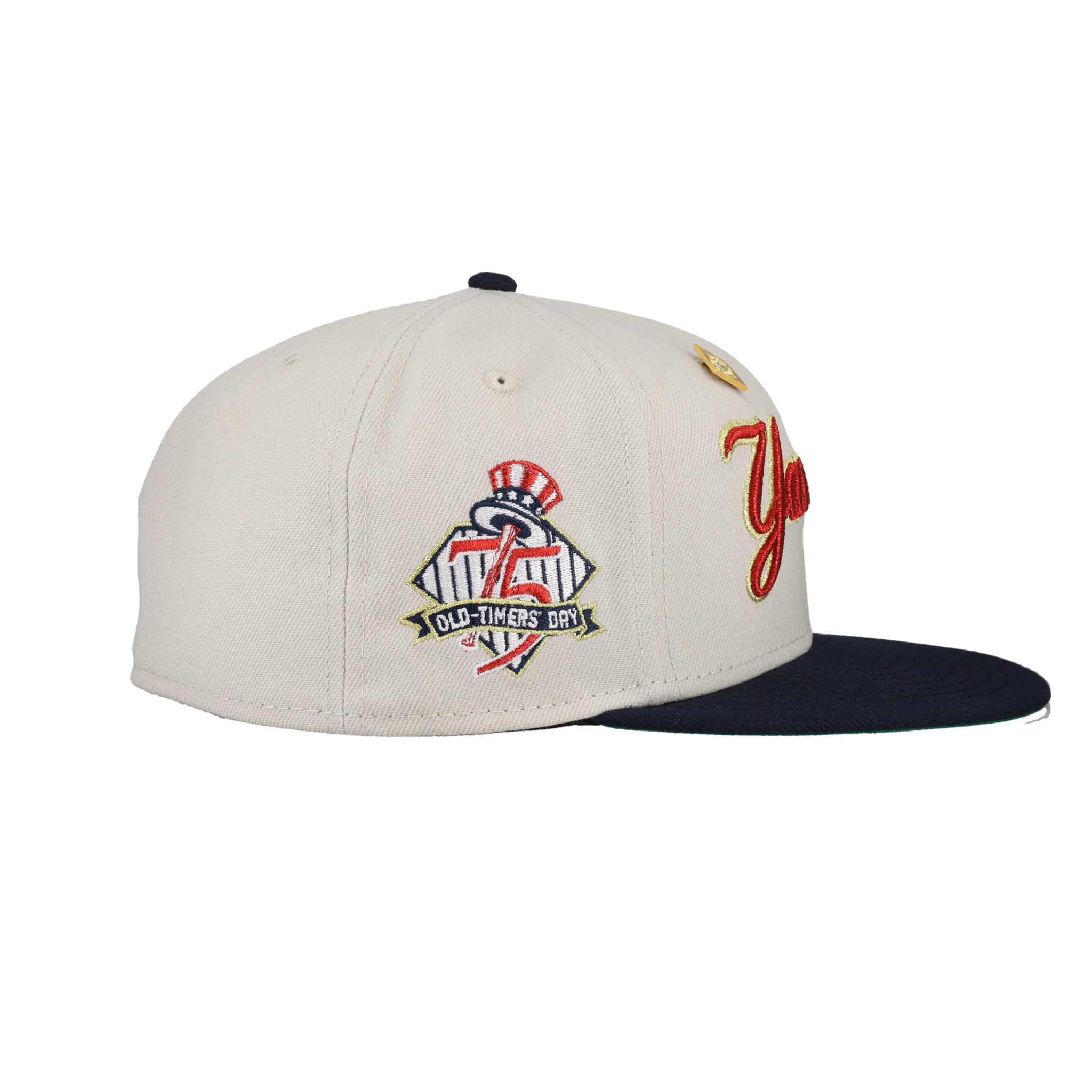 New York Yankees 75th Old-Timers Day Patch 59Fifty Fitted Hat