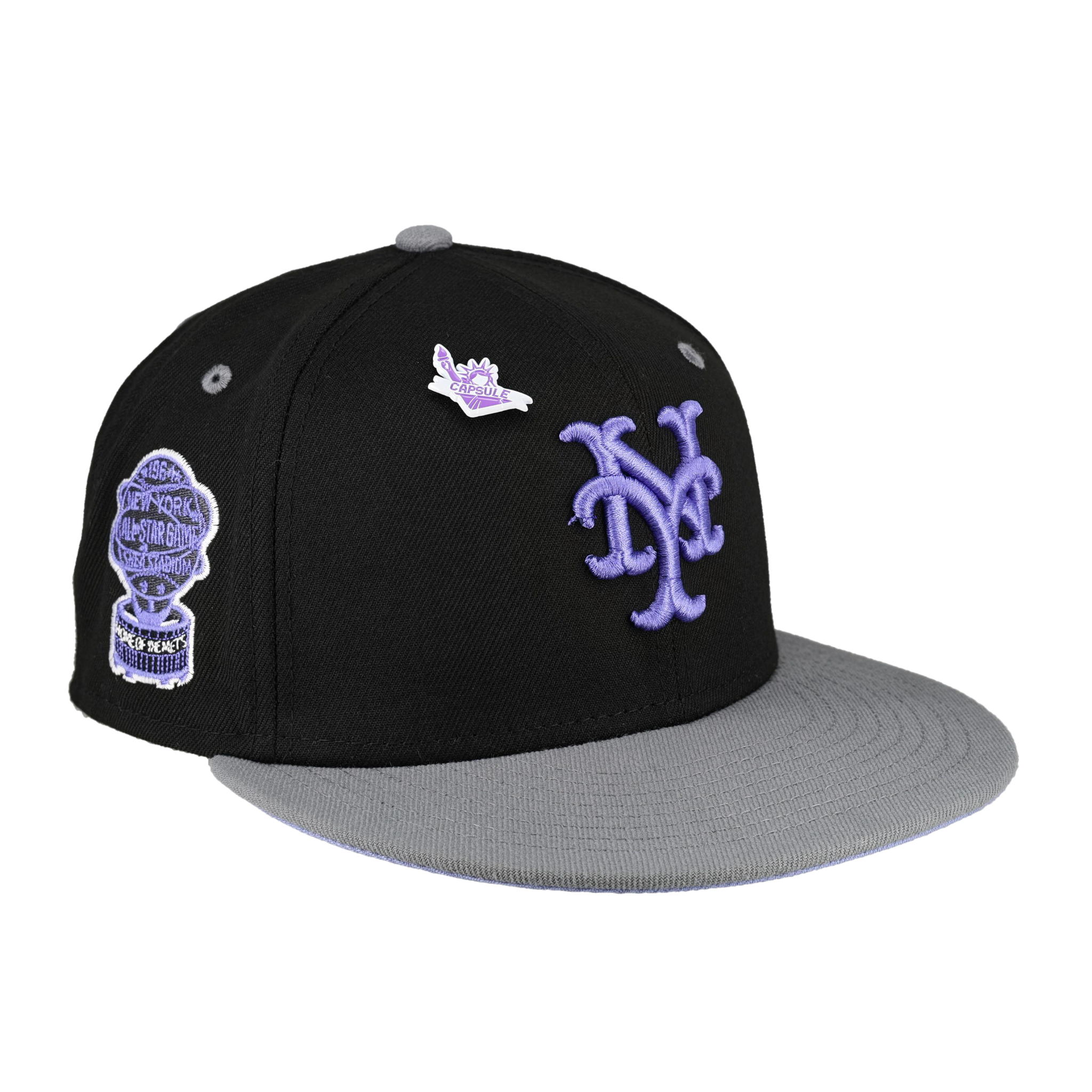 New York Mets Liberty Collection 1964 All Star Game Patch 59Fifty Fitted Hat