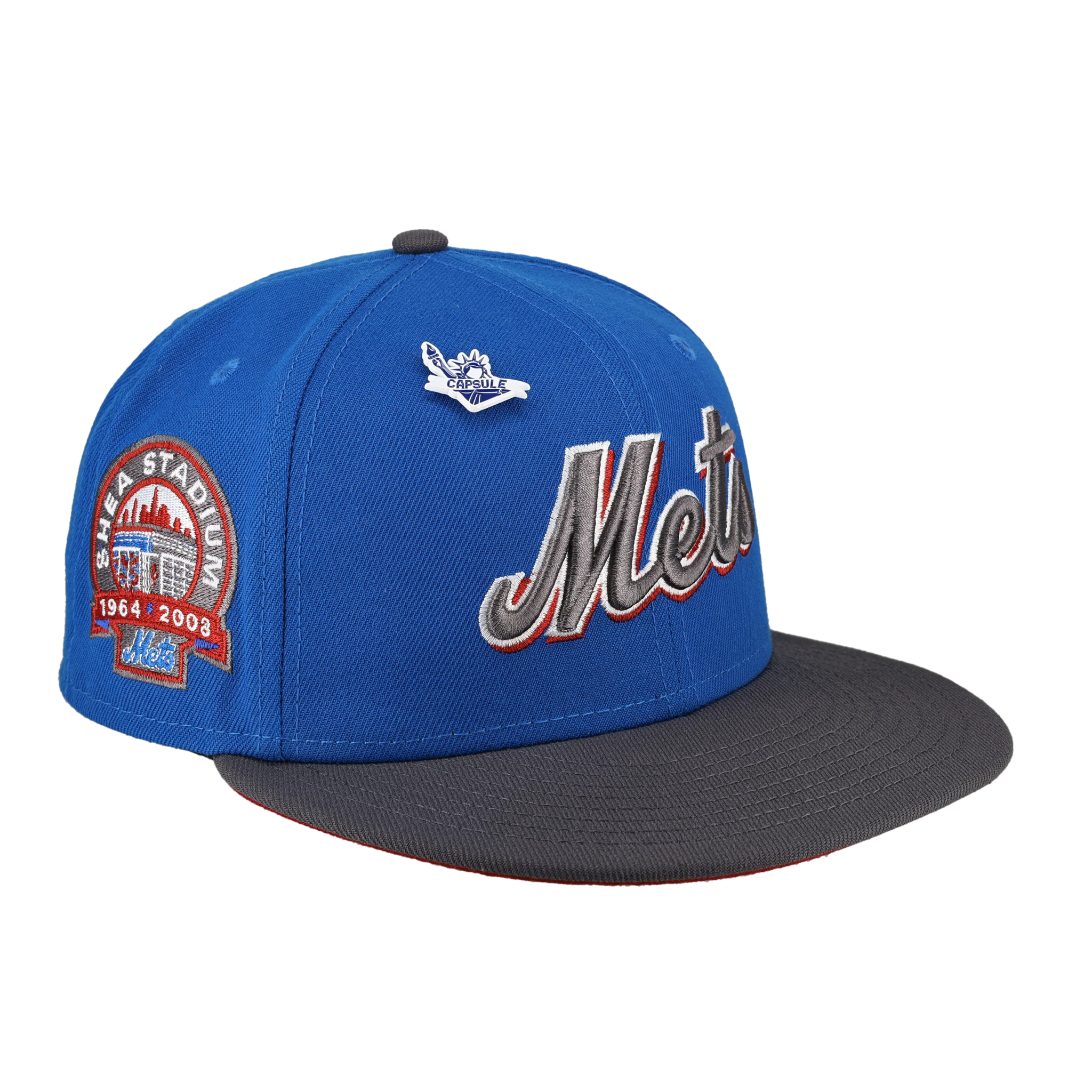 New York Mets Liberty Collection Shea Stadium Patch 59Fifty Fitted Hat