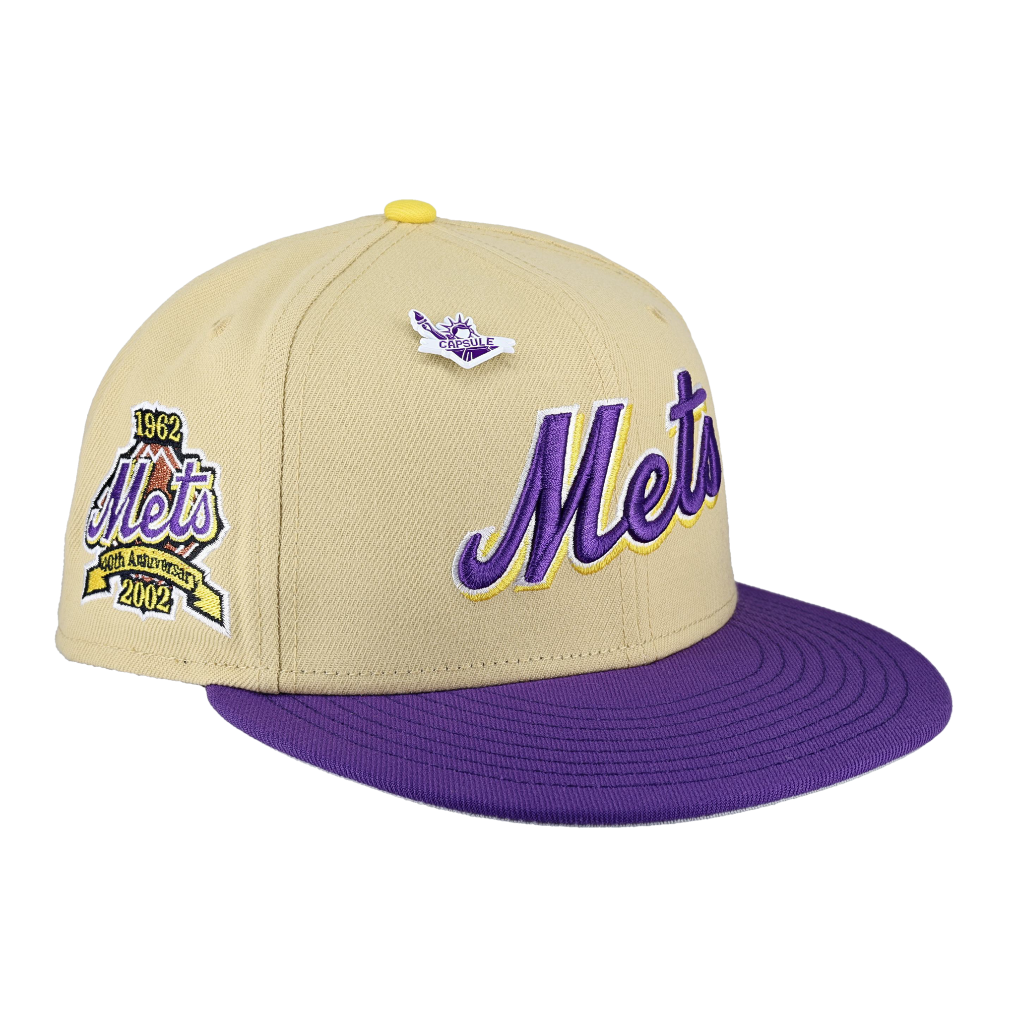 New York Mets Liberty Collection 40th Anniversary Patch 59Fifty Fitted Hat