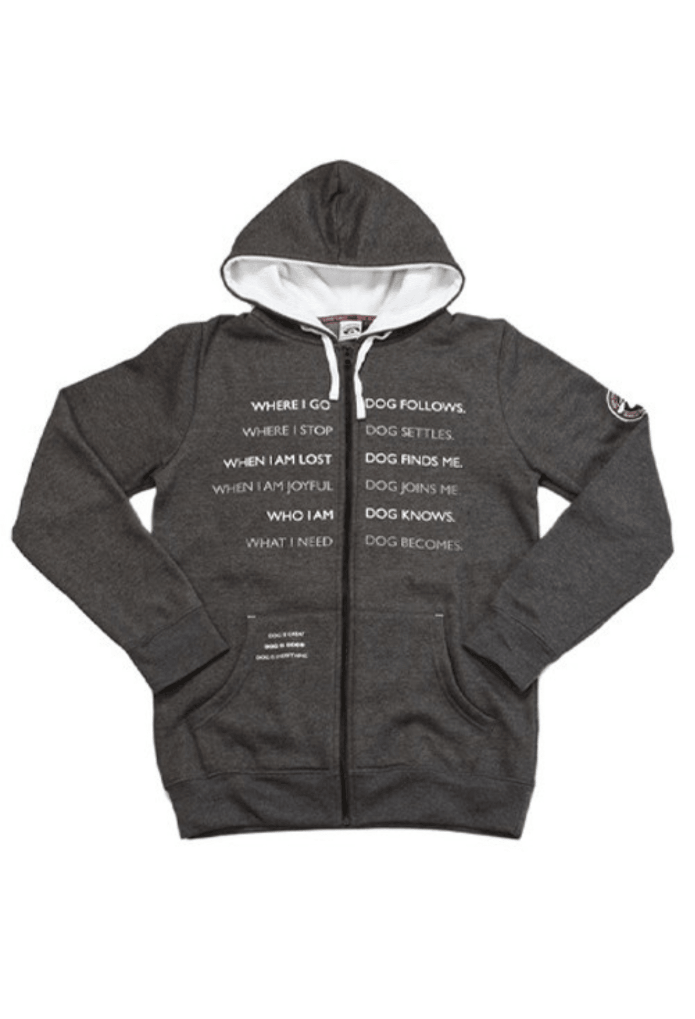 Zip Hoodie: Dog Codependent by Dog is Good at Shirley Shoppe