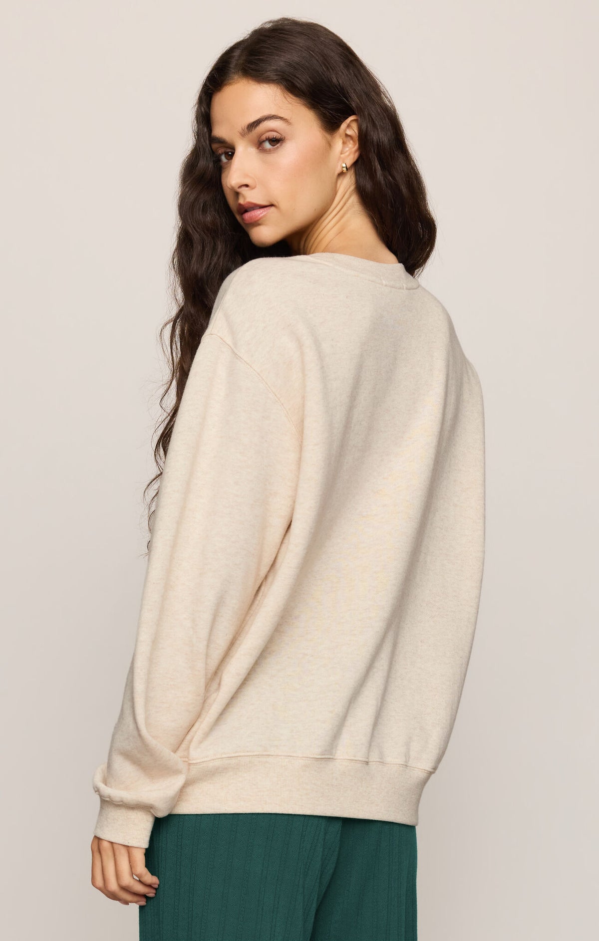 Joy Sweatshirt in Light Oatmeal Heather