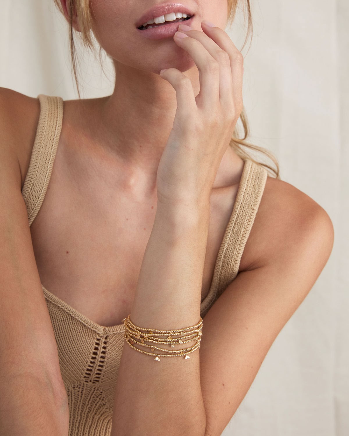Squad Beaded Icon Bracelet